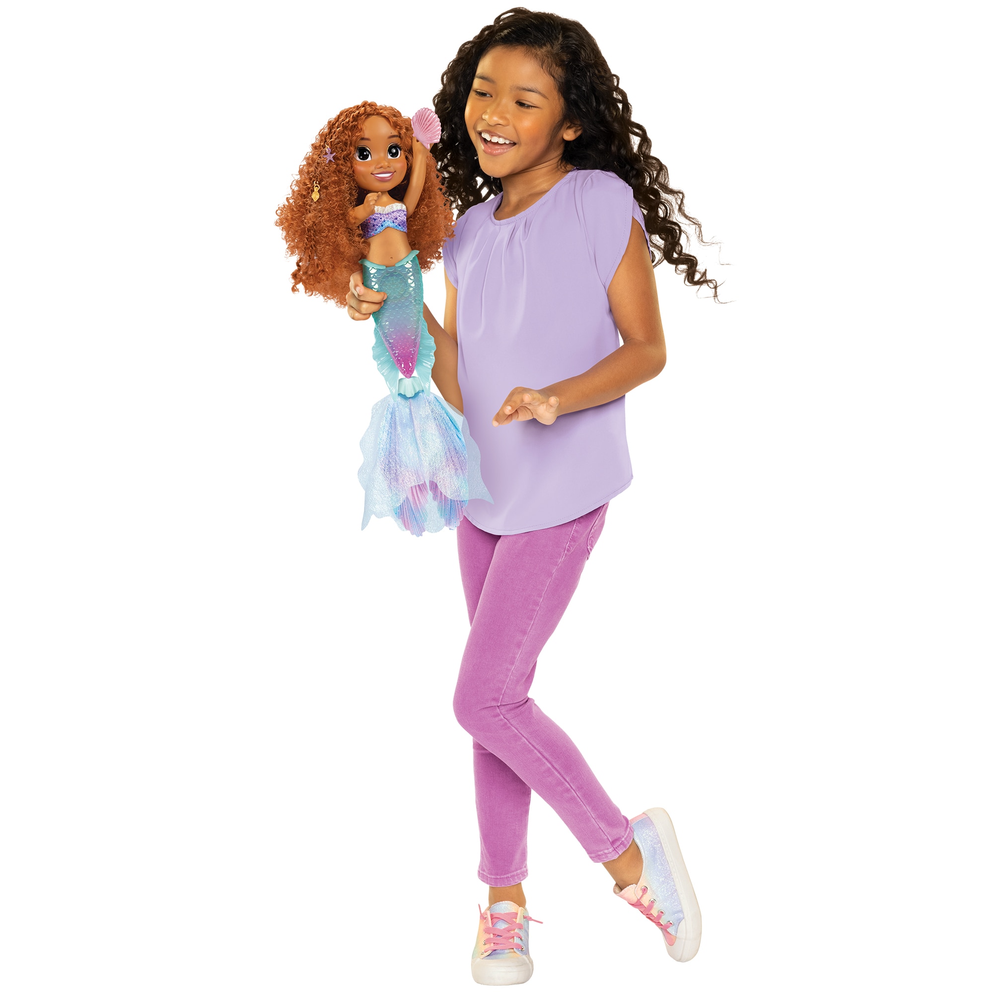Muñeca Ariel muiscal grande de 38 cm   Jakks Pacific 5