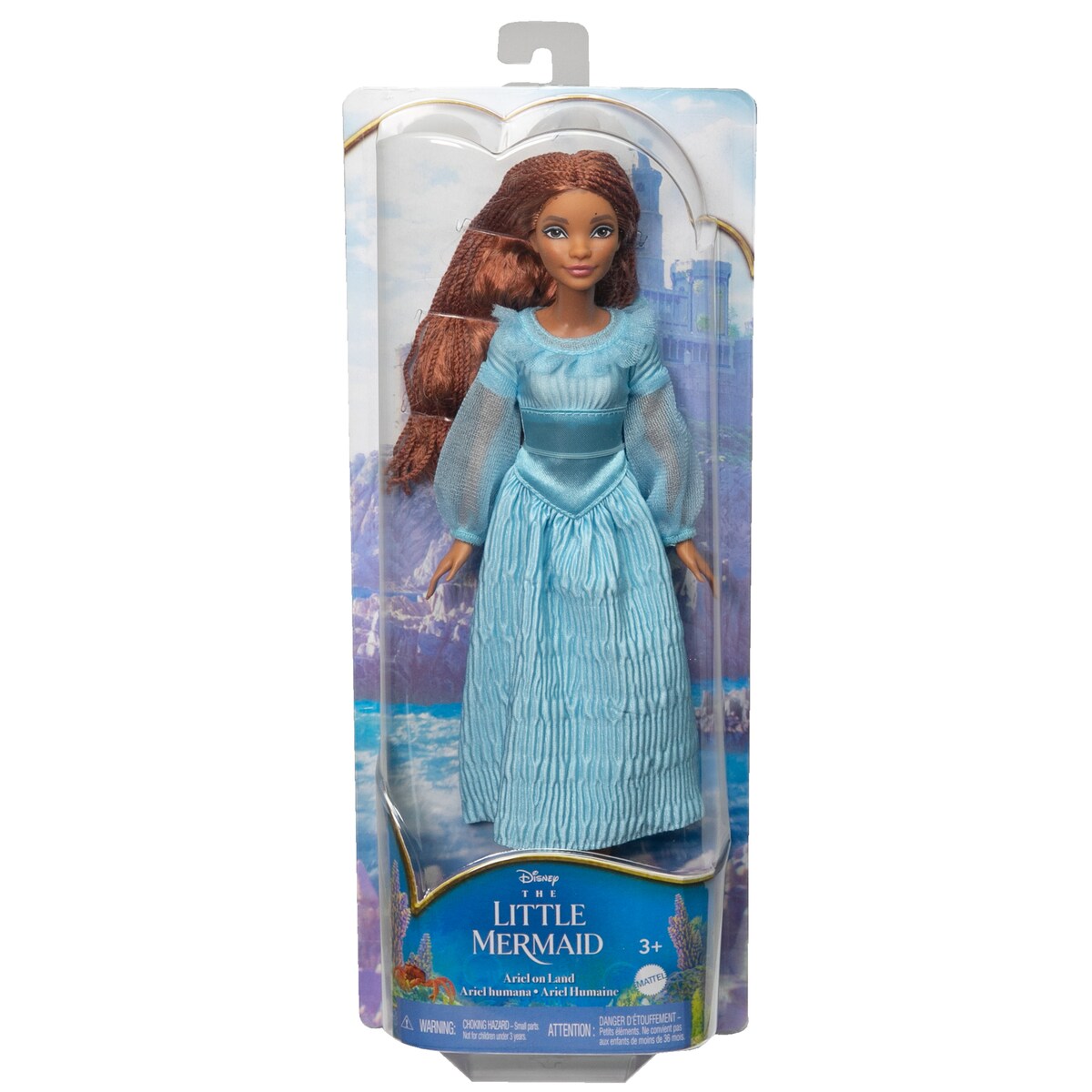 Muñeca Ariel humana Disney Scallop La sirenita Disney Princess Mattel 4