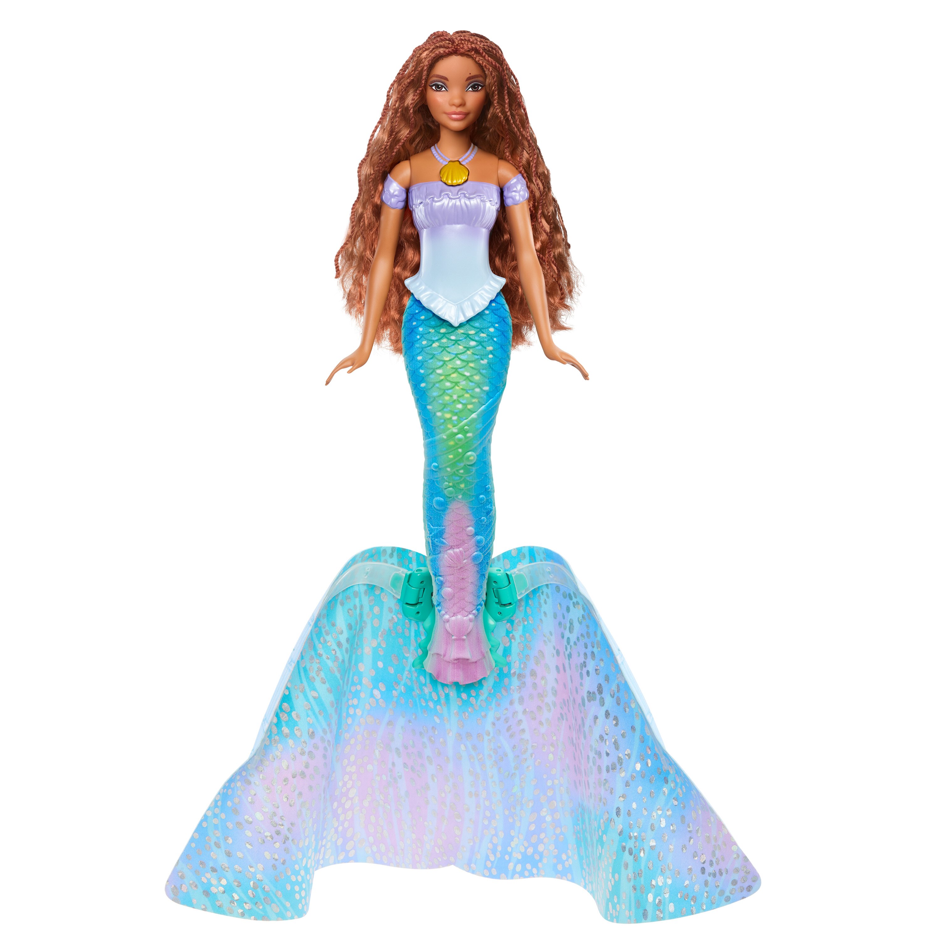 Muñeca Ariel humana a sirena Disney Scallop La sirenita Disney Princess Mattel 4