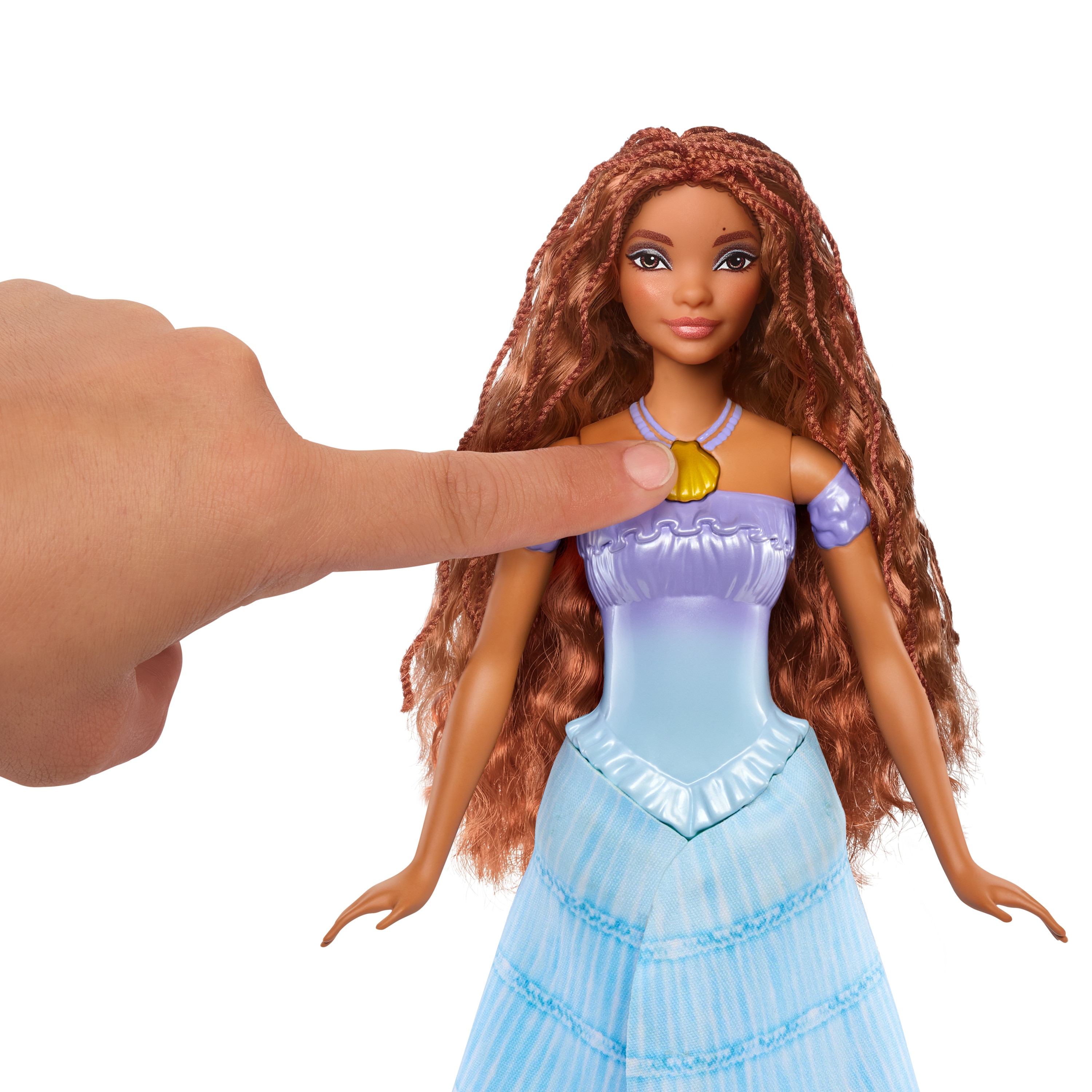 Muñeca Ariel humana a sirena Disney Scallop La sirenita Disney Princess Mattel 5