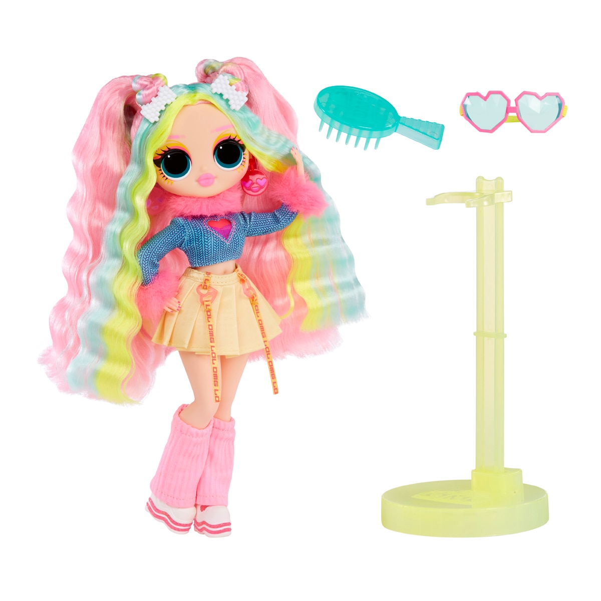 Muñeca Sunshine Makeover Bubblegum DJ L.O.L. Surprise OMG 1