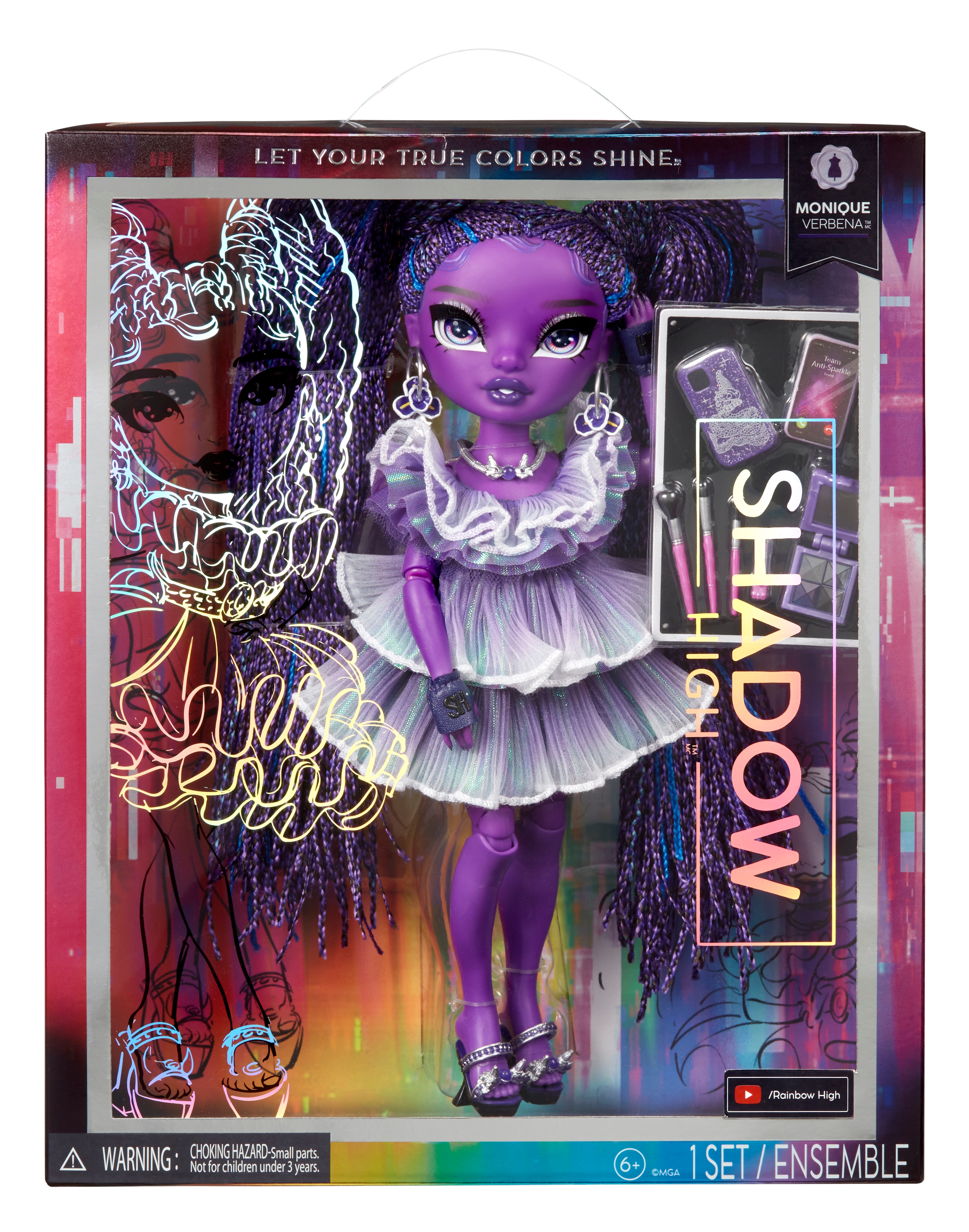 Muñeca Monique Verbena Rainbow High Shadow High 2
