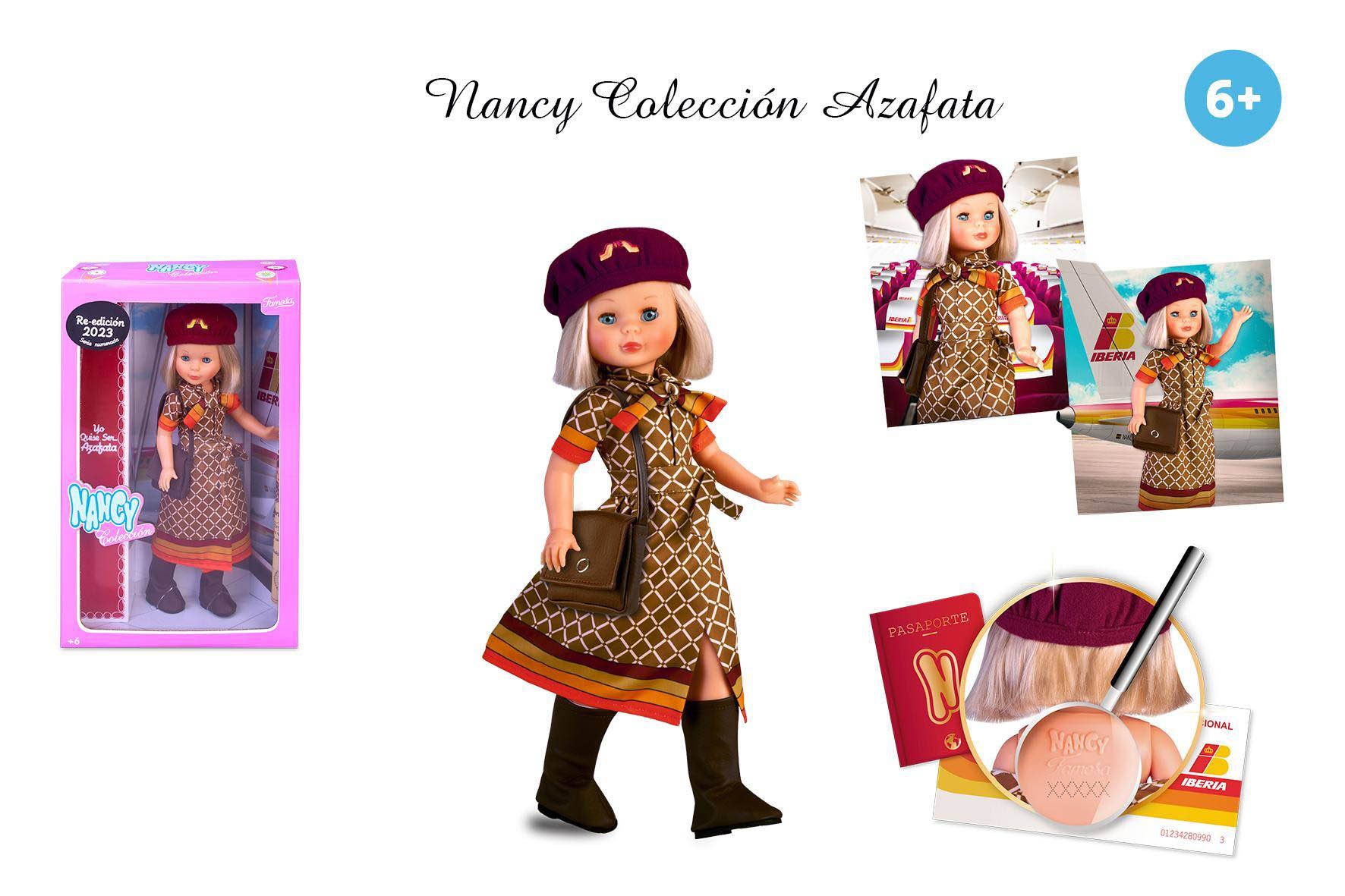 Muñeca Nancy Colección Azafata Famosa 8