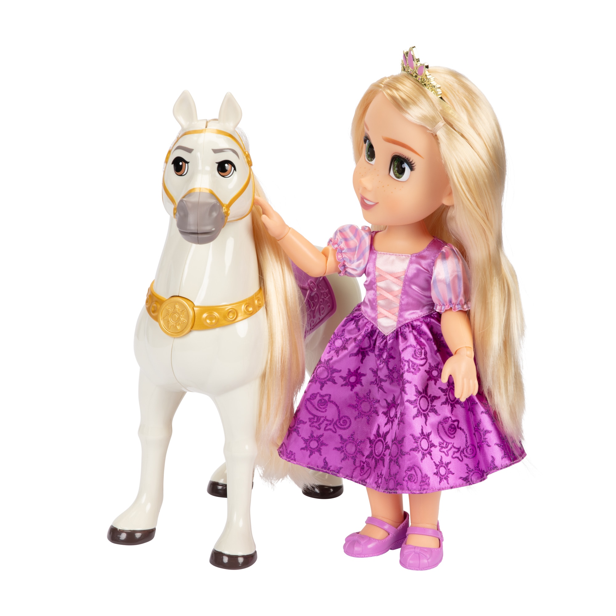 Muñeca Rapunzel & Maximus 38 cm Disney 4