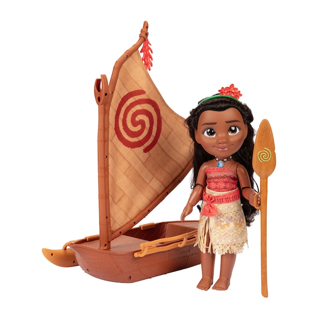 Muñeca Vaiana & Barcaza 38 cm Disney