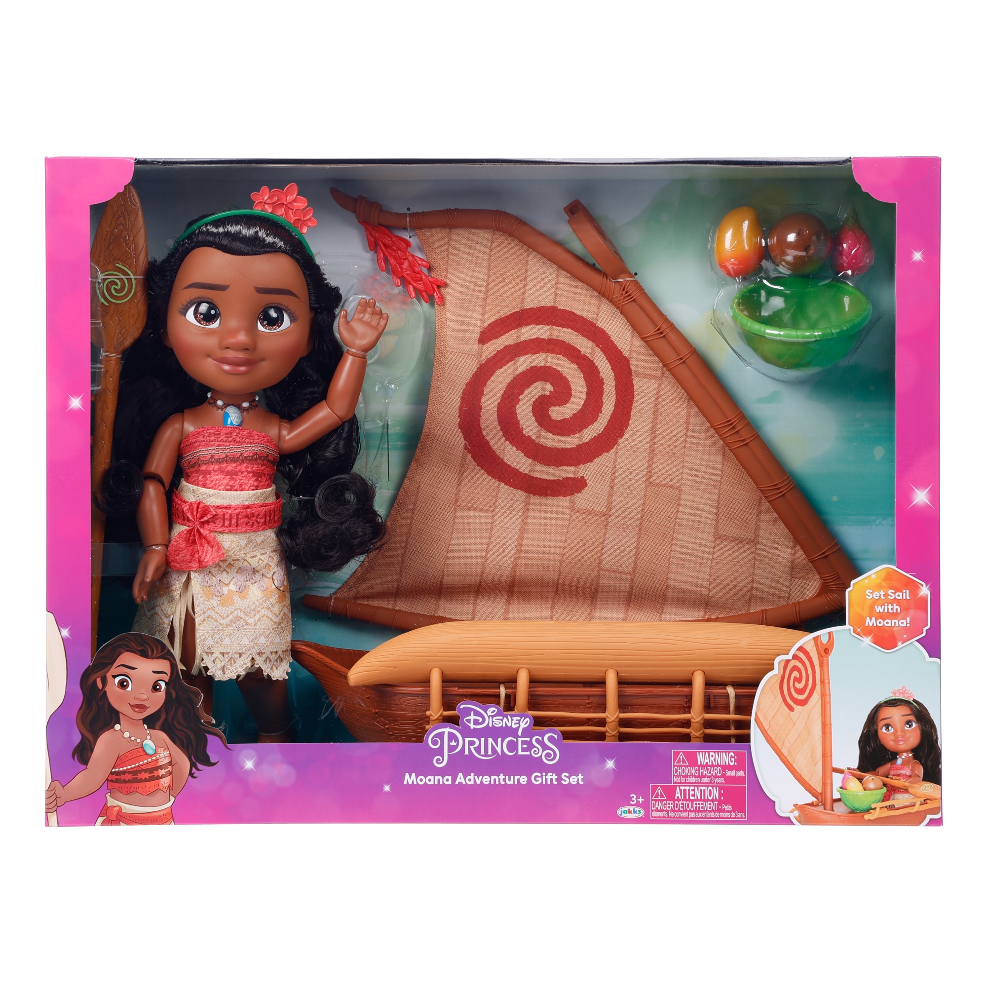 Muñeca Vaiana & Barcaza 38 cm Disney 2