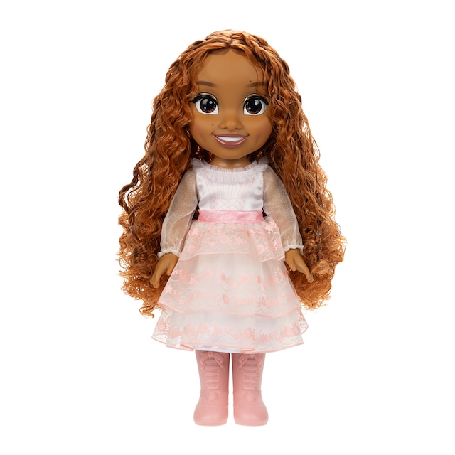 Muñeca Ariel con Vestimenta Rosa 38 cm La Sirenita Disney