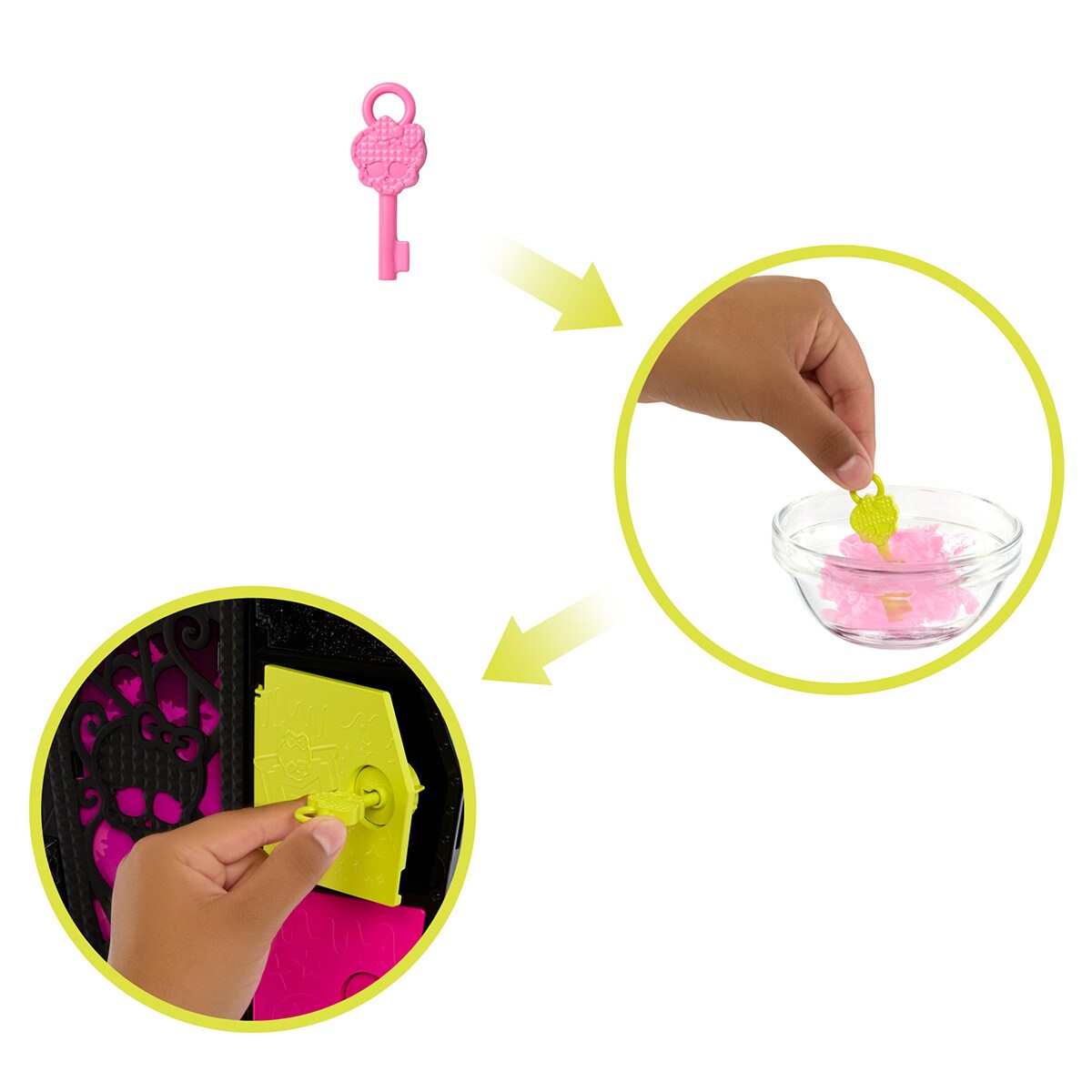 Muñeca Draculaura con armario Skulltimate Secrets Serie 3 Monster High Mattel 5