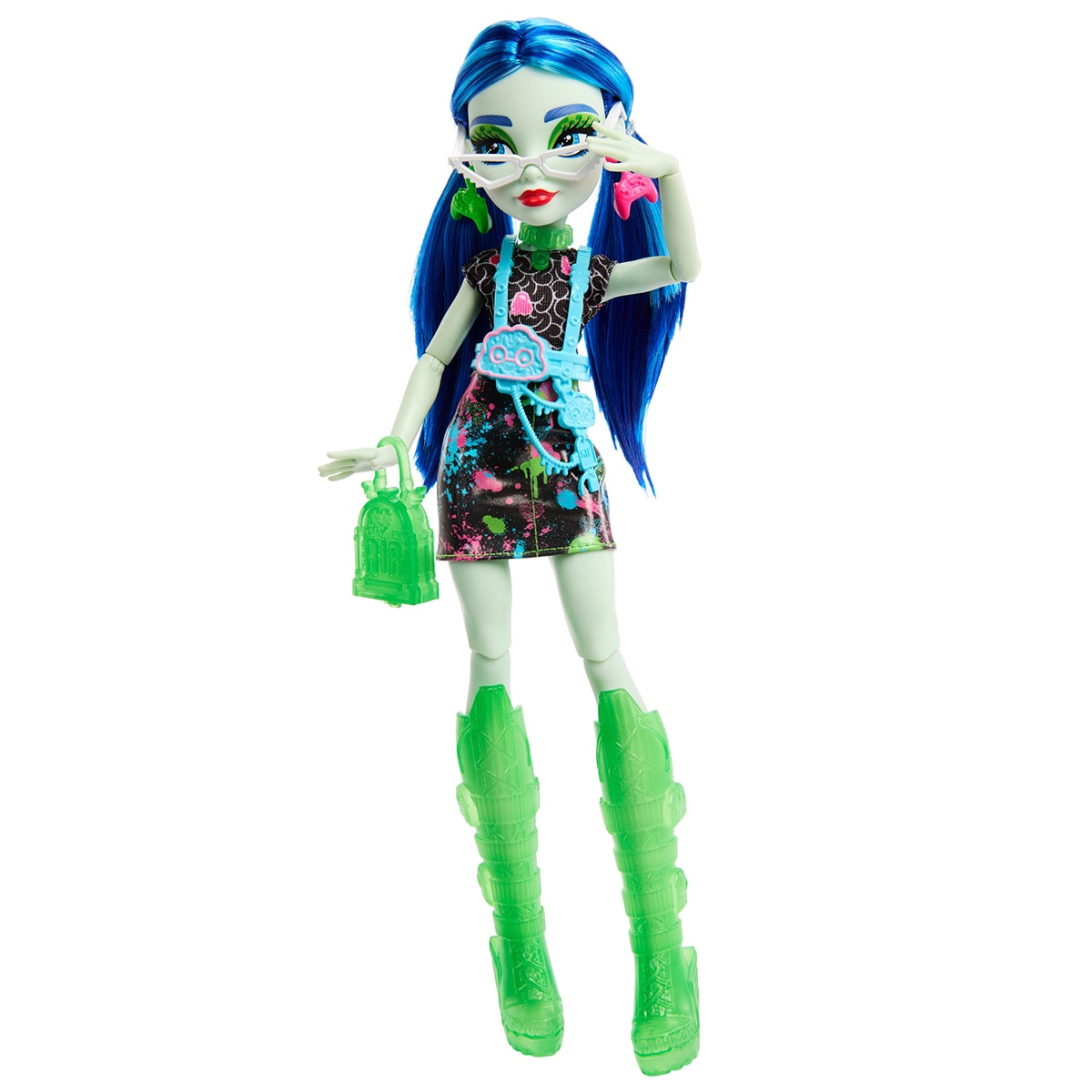Muñeca Ghoulia con armario Skulltimate Secrets Serie 3 Monster High Mattel 2