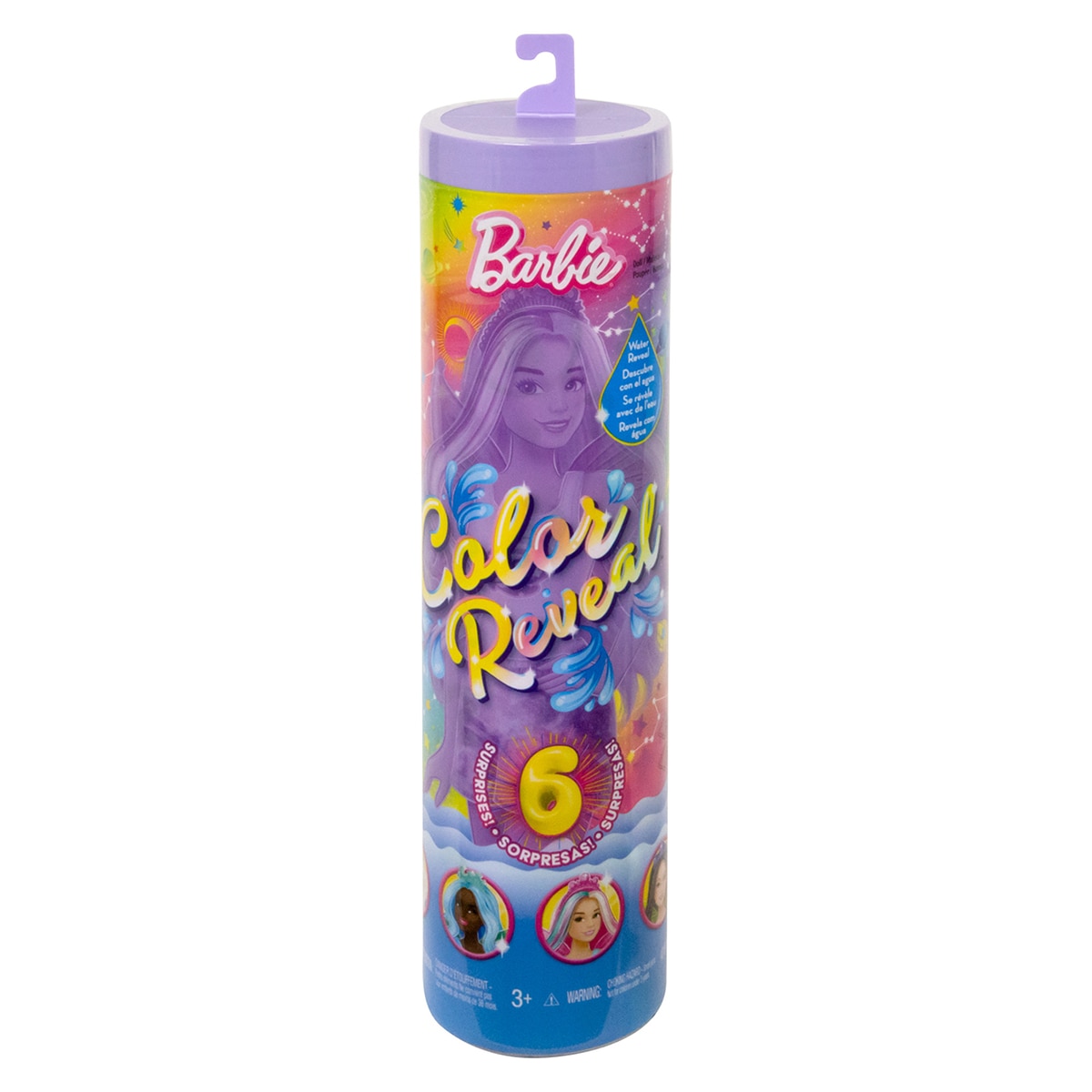 Barbie Color Reveal Rainbow Galaxy modelos surtidos 6