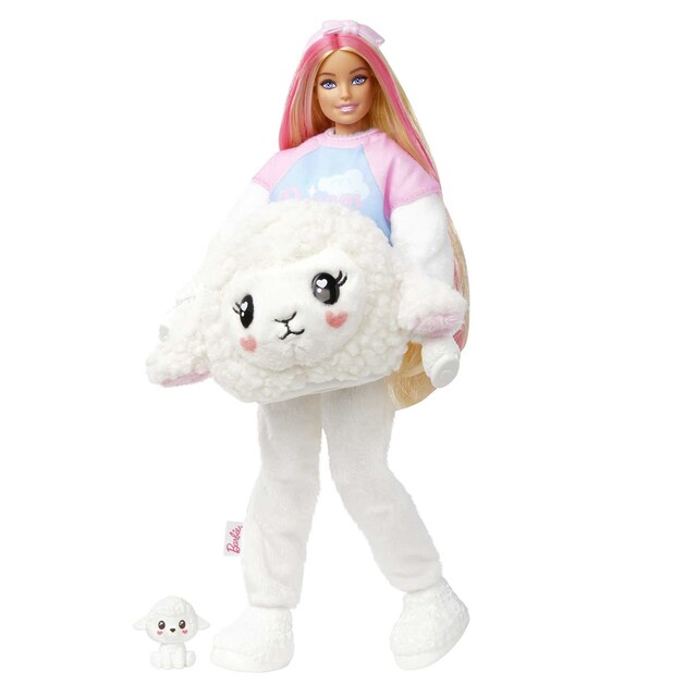 Imagen 0 de Barbie Cutie Reveal Muñeca con disfraz de oveja