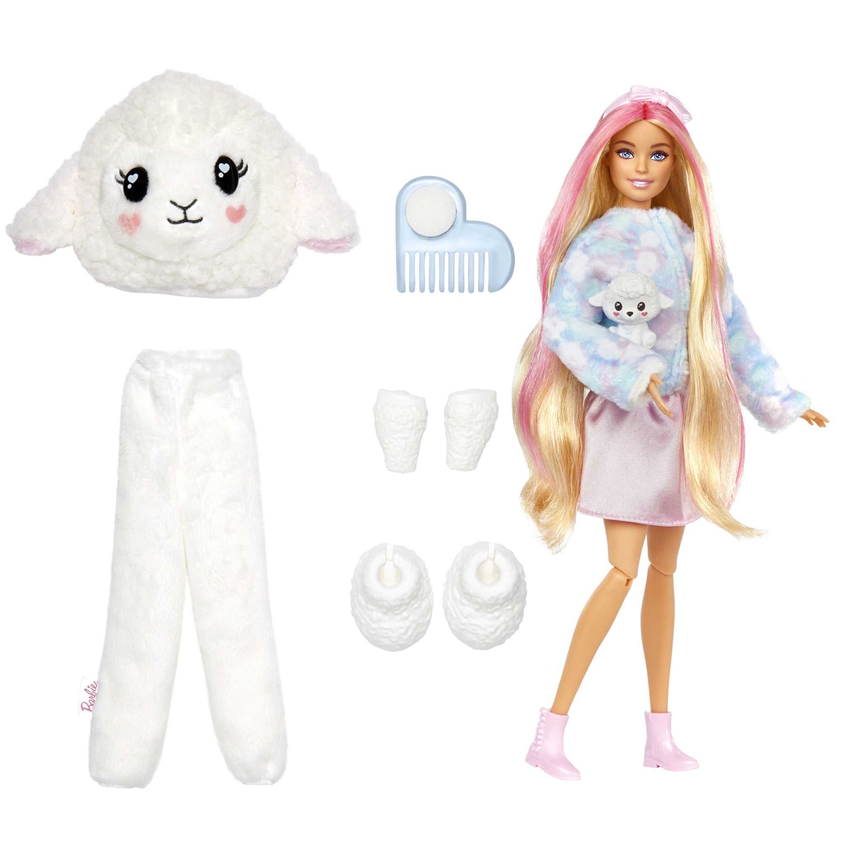 Barbie Cutie Reveal Muñeca con disfraz de oveja 2