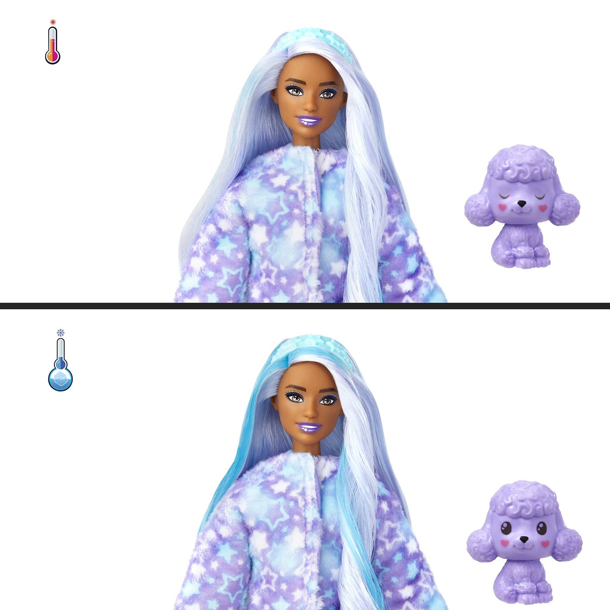 Barbie Cutie Reveal Muñeca con disfraz de caniche 3