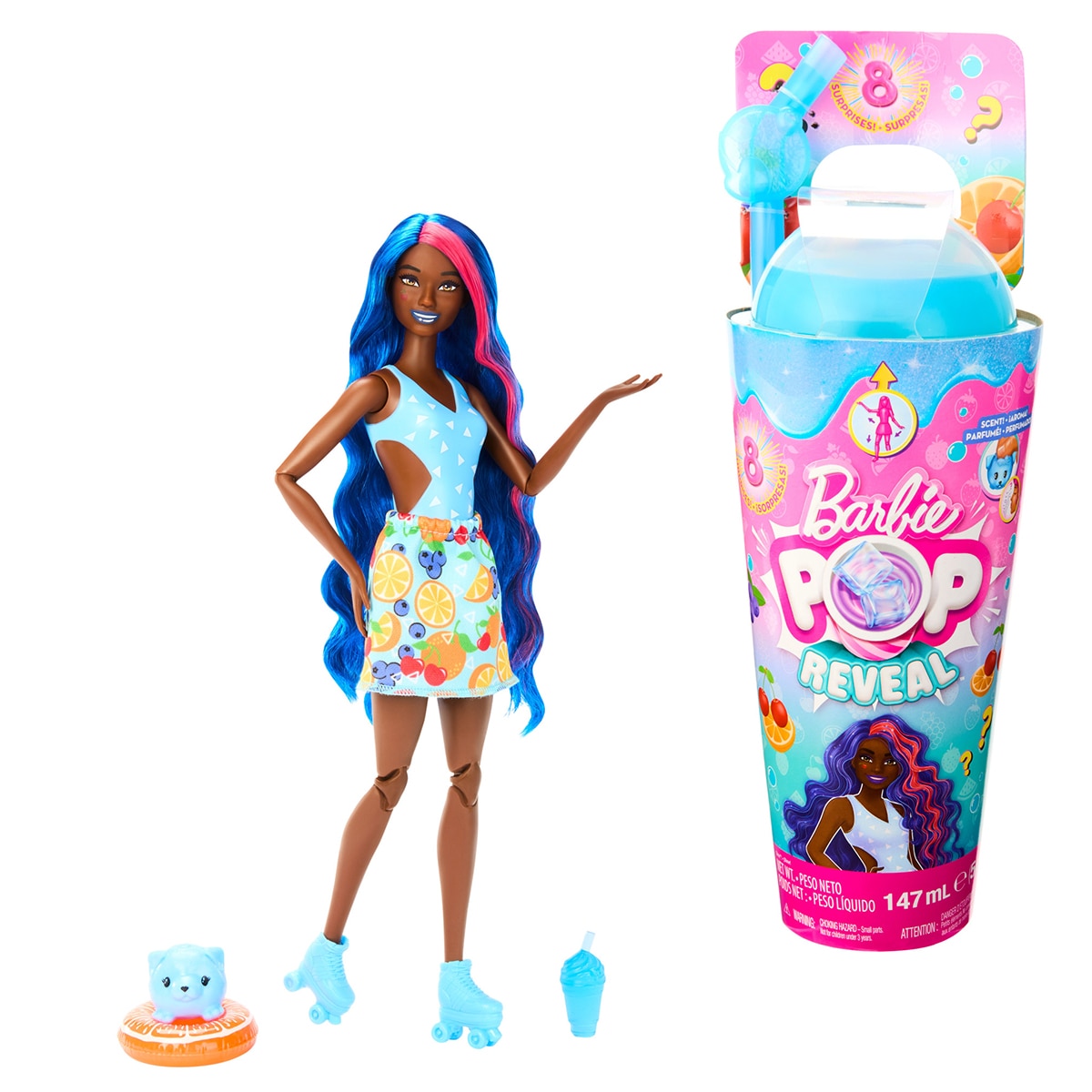Imagen 0 de Muñeca Barbie Pop Reveal frutas