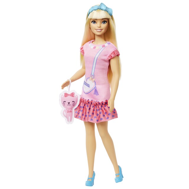Barbie Mi primera Barbie Muñeca con accesorios Malibú