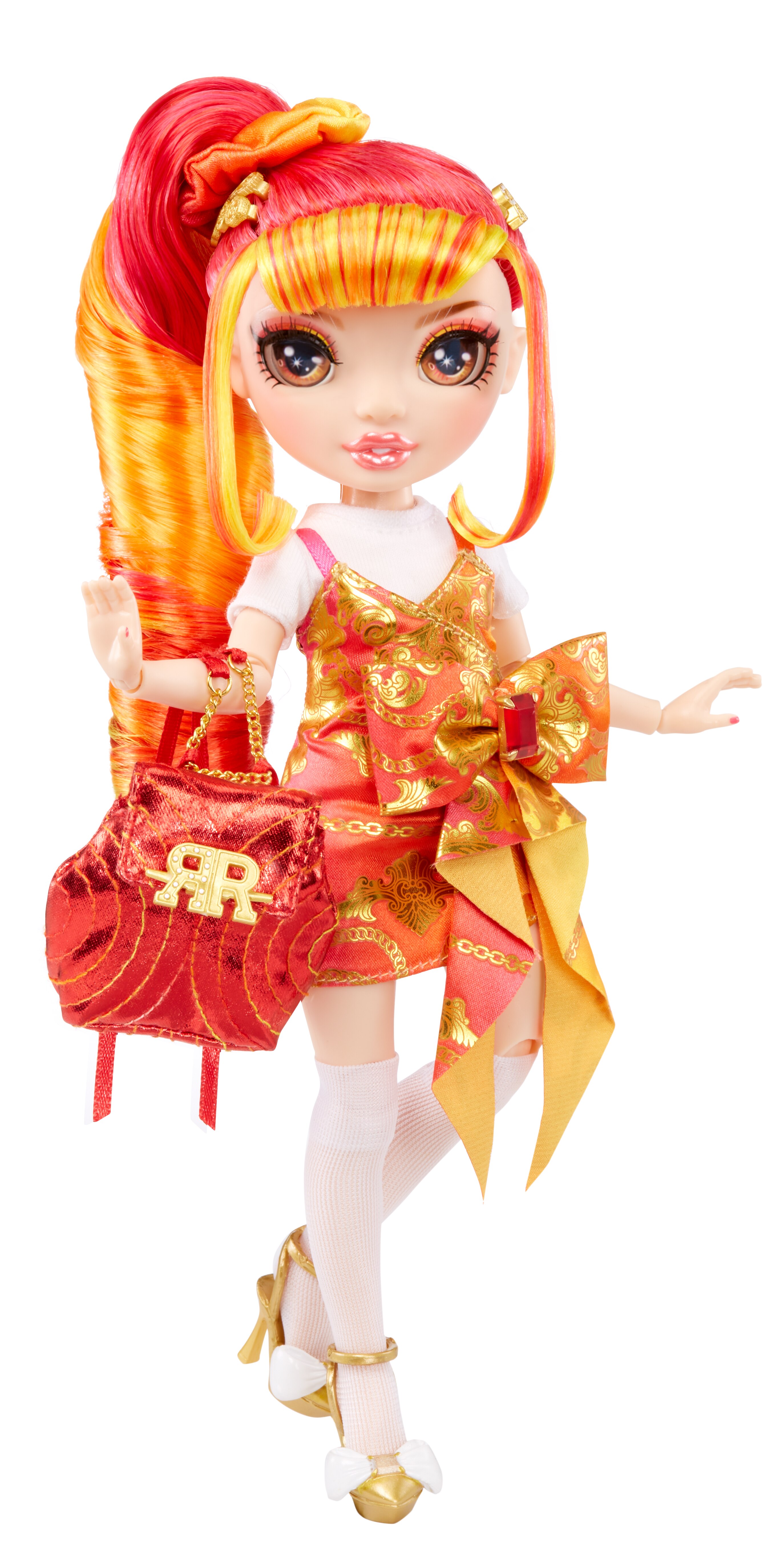 Muñeca Laurel De'Vious (Orange) Junior High Edicion Especial Rainbow High 3