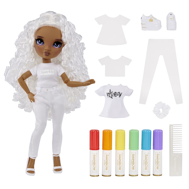 Imagem 0 de Bonecas Color & Create - Purple Eyes Rainbow High