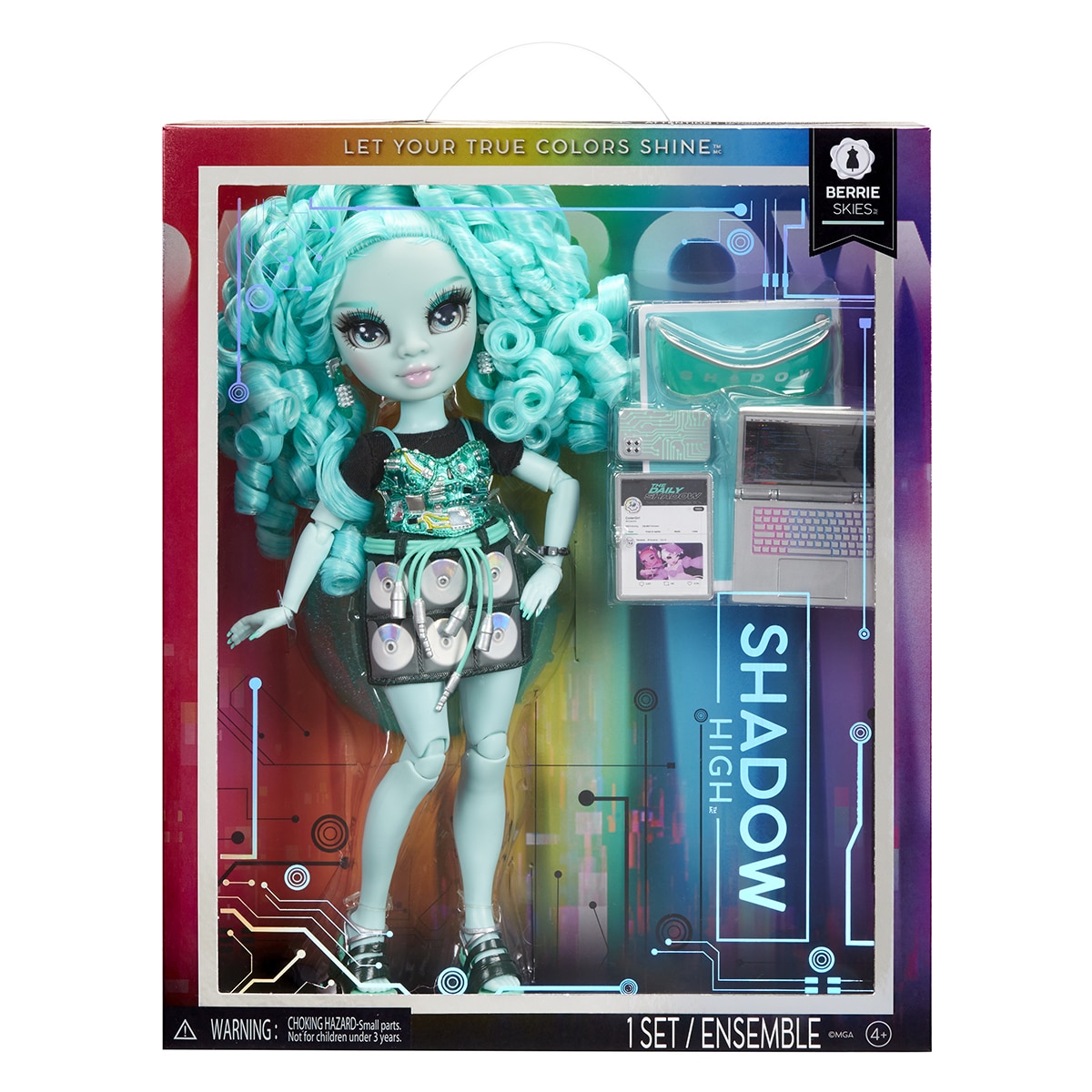 Muñeca F23 Fashion Doll Green Shadow High 4