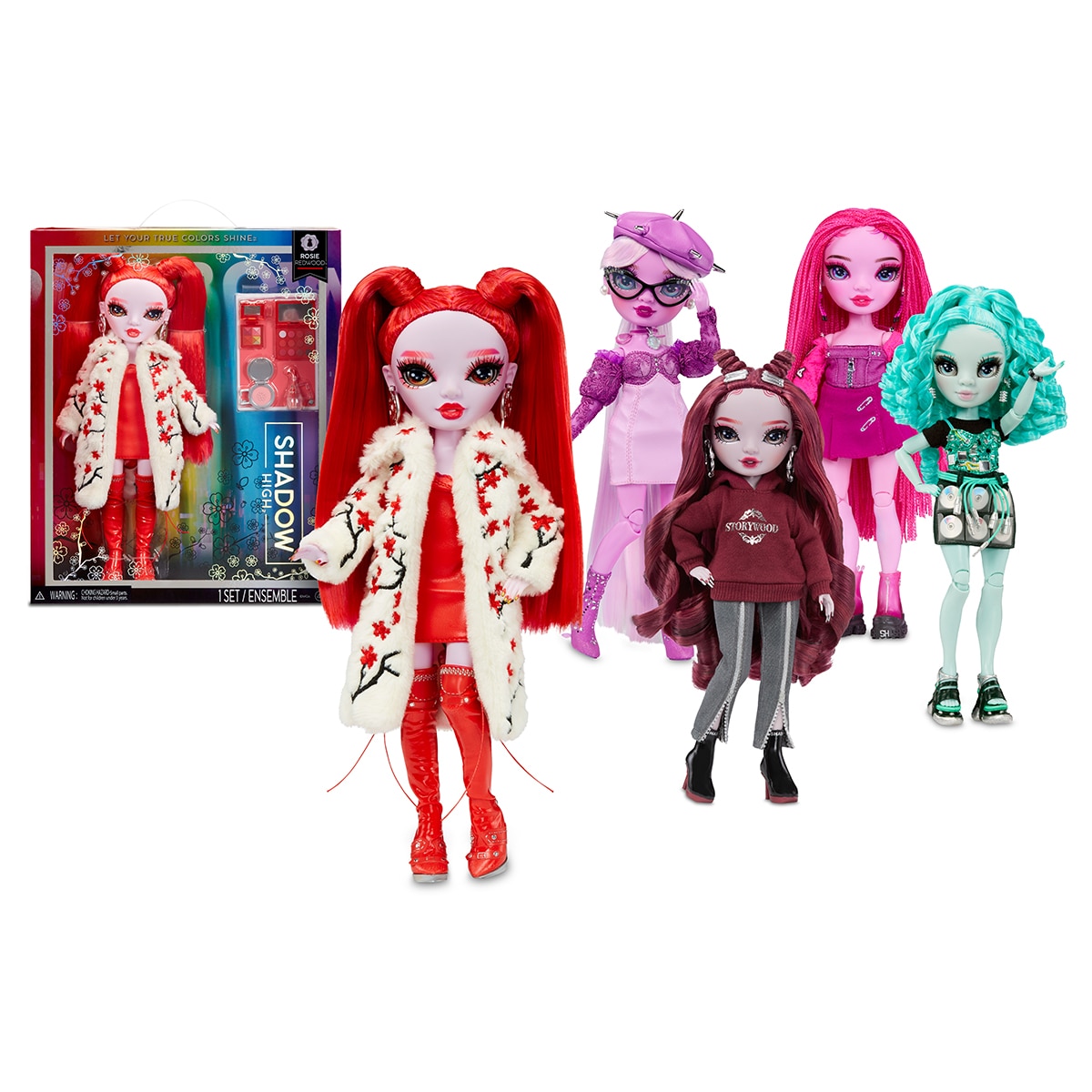 Muñeca F23 Fashion Doll Purple Shadow High 3