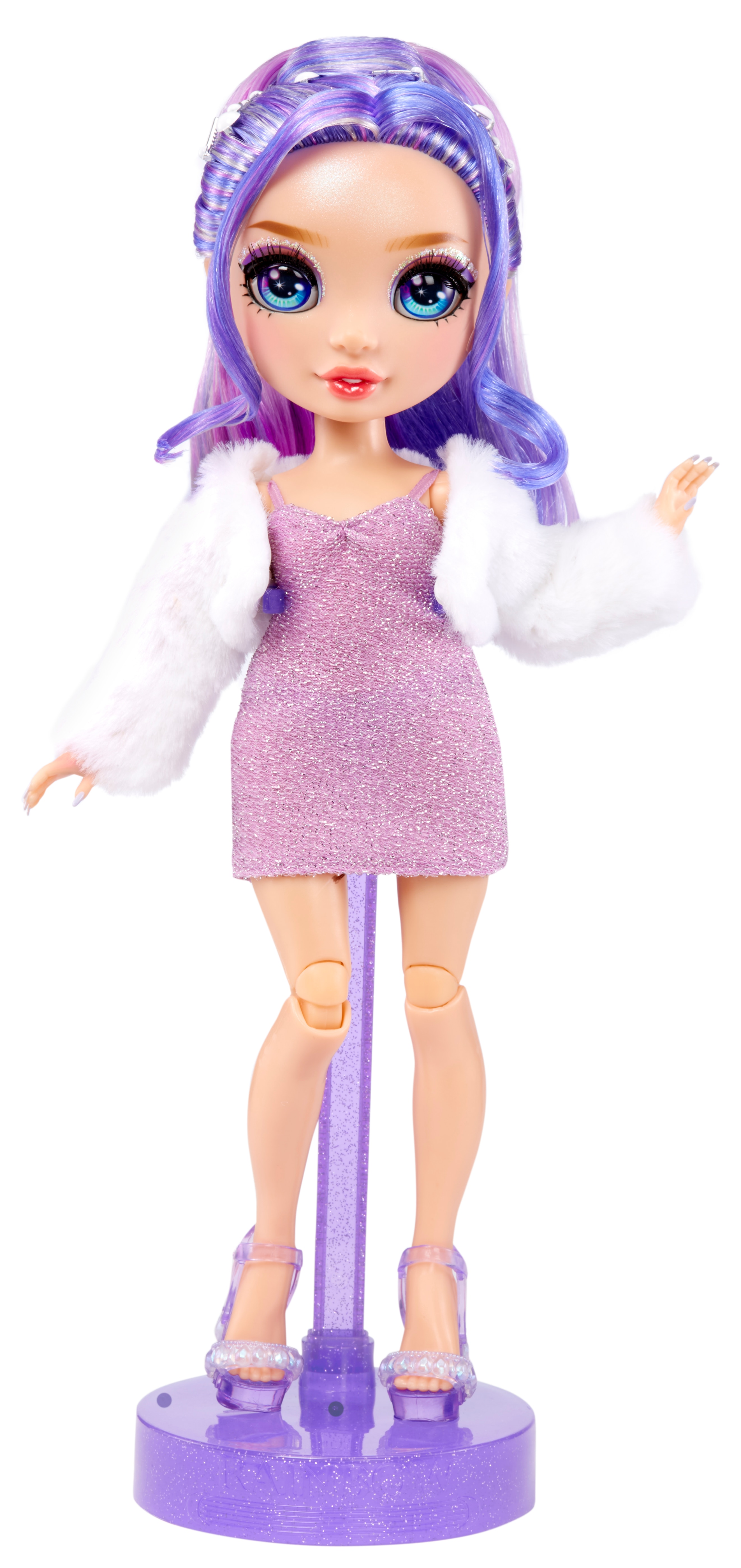 Muñeca Fantastic Fashion Doll Violet Rainbow High 3