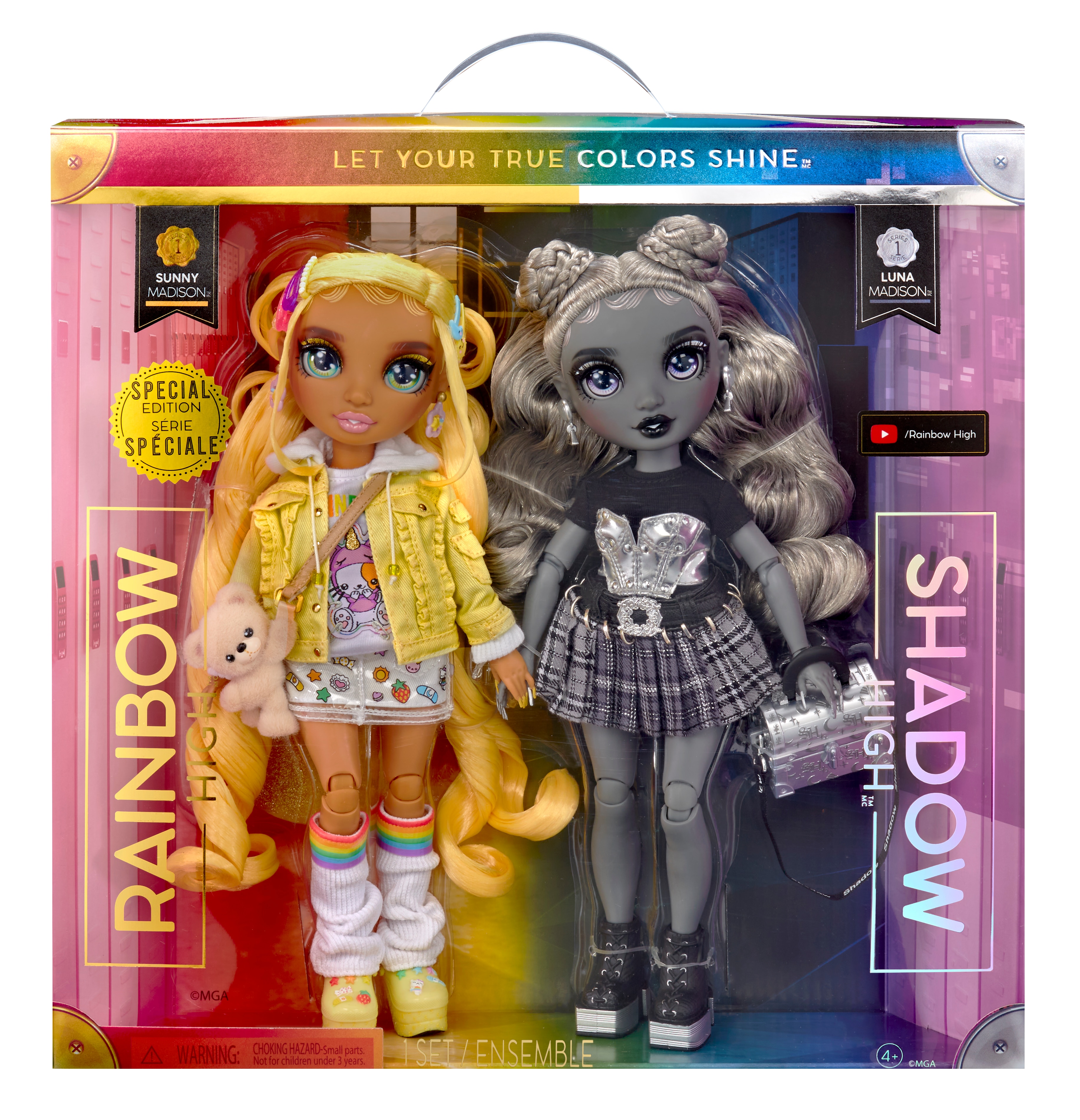 Pack (Sunny & Luna) Rainbow High 4