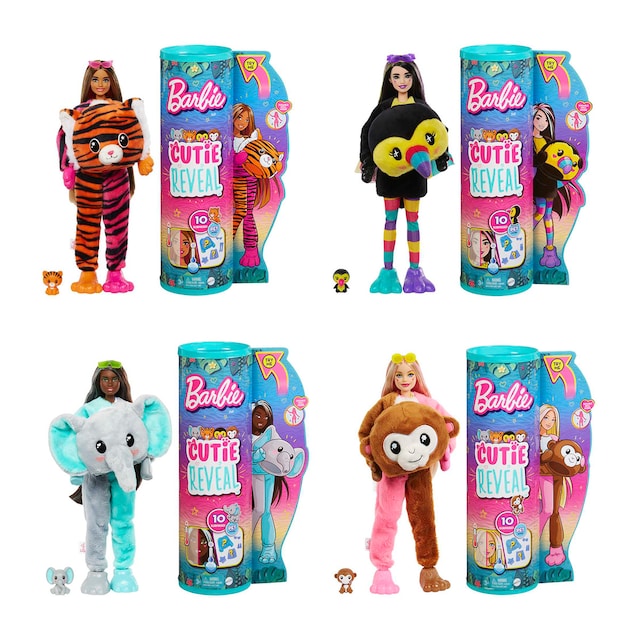 Muñeca con disfraz Cutie Reveal modelos surtidos Barbie