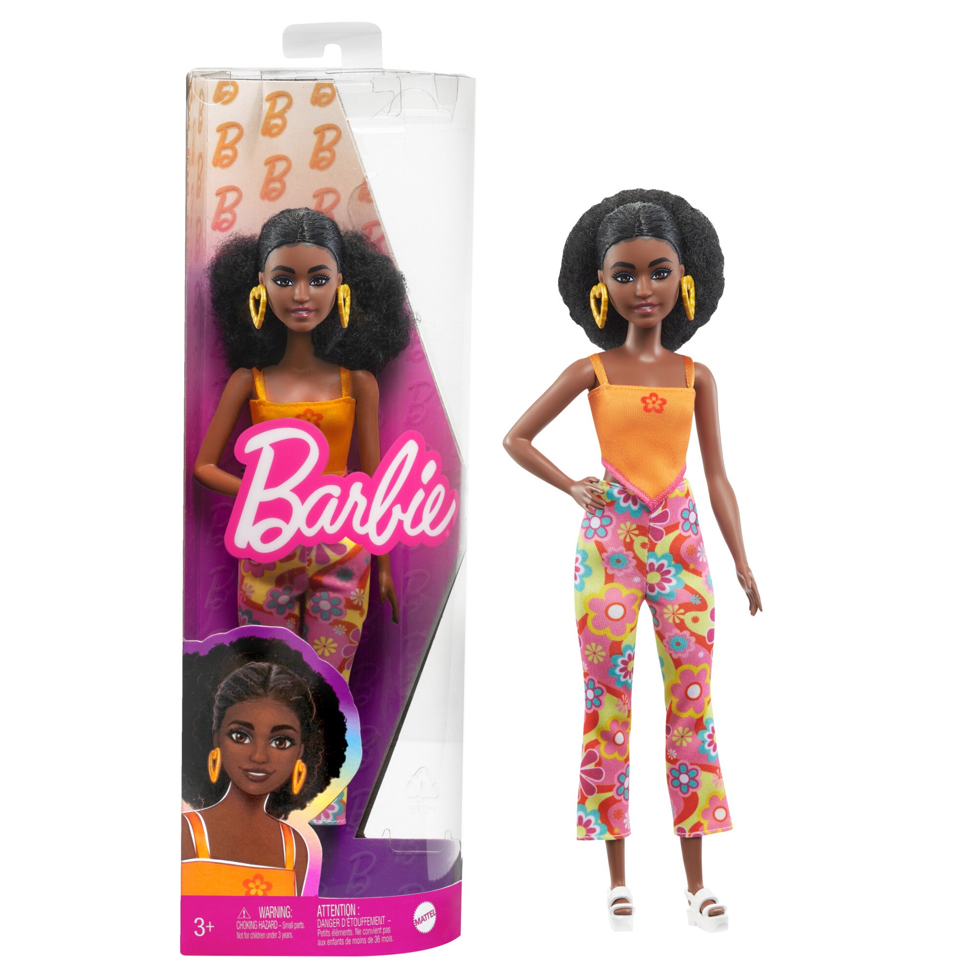 Muñeca con conjunto flores retro Fashionista modelos surtidos Barbie 2