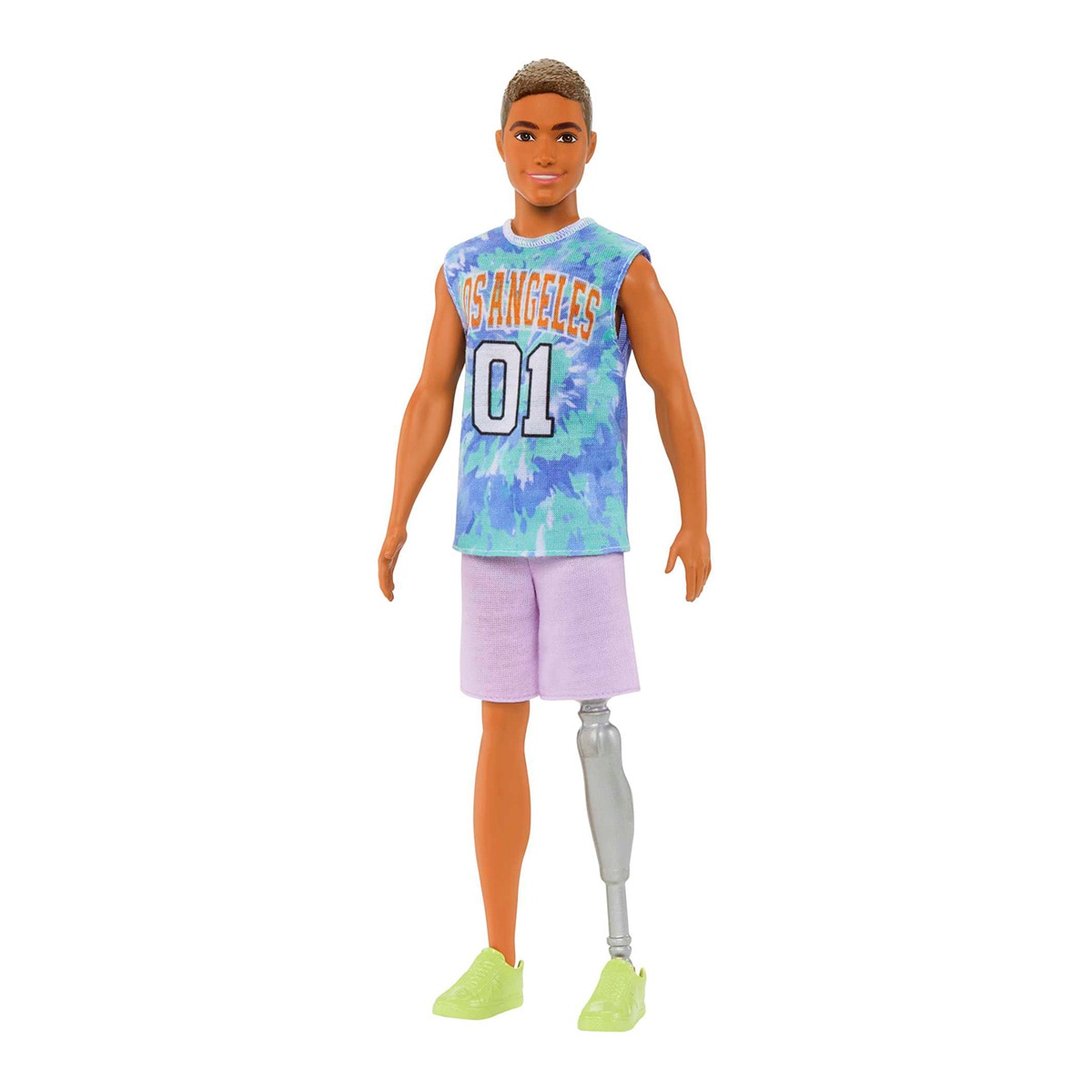 Muñeco moreno pierna protésica Ken Fashionista modelos surtidos Barbie 1