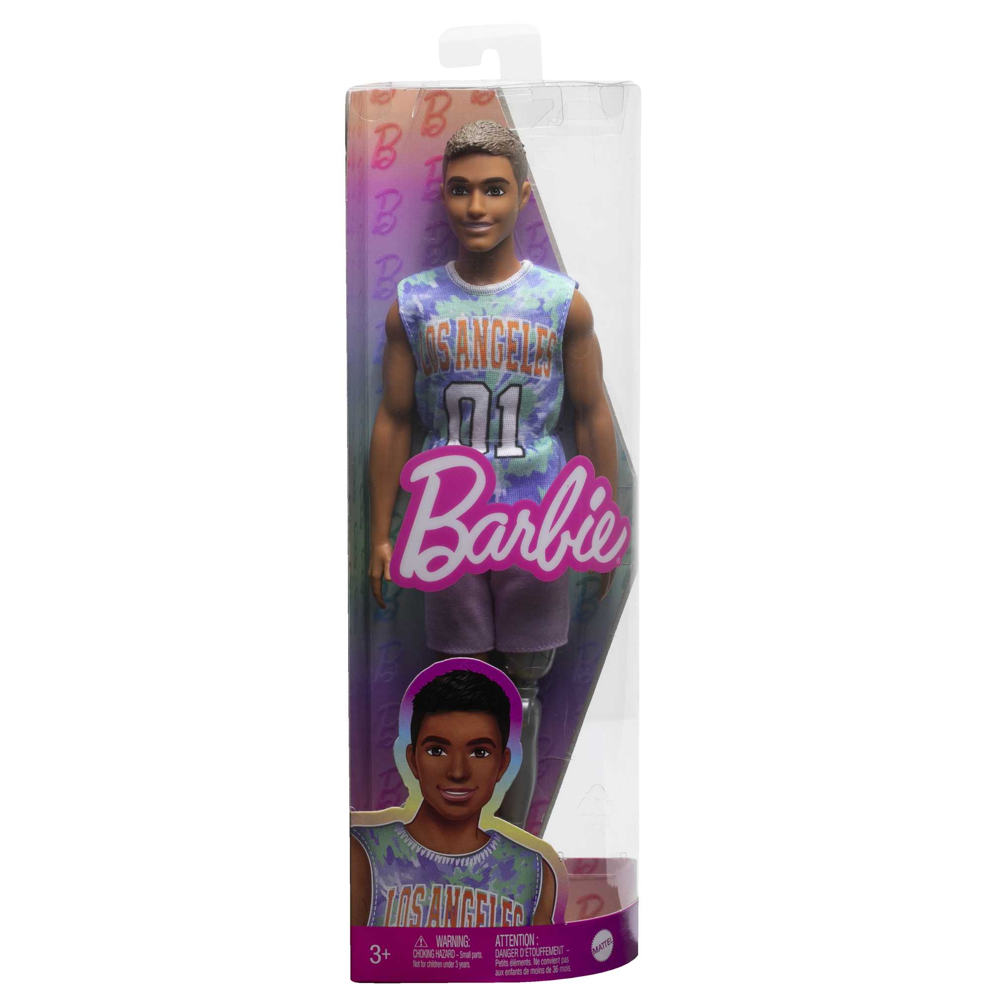 Muñeco moreno pierna protésica Ken Fashionista modelos surtidos Barbie 6