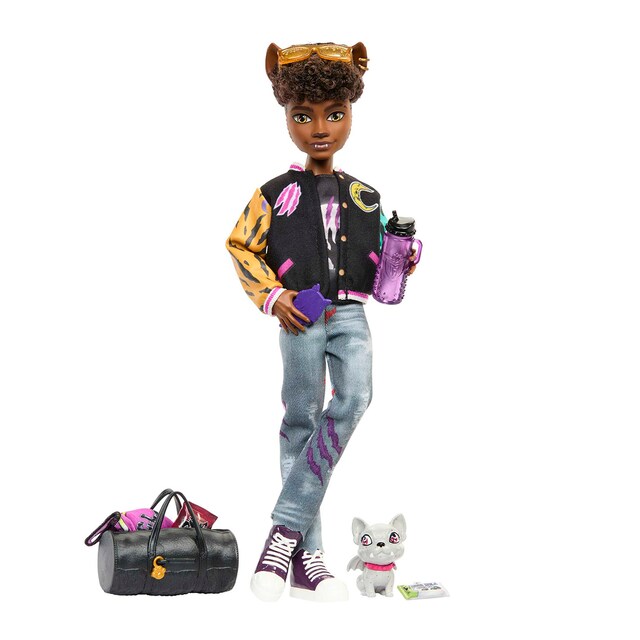 Muñeco Clawd Wolf Monster High modelos surtidos Mattel