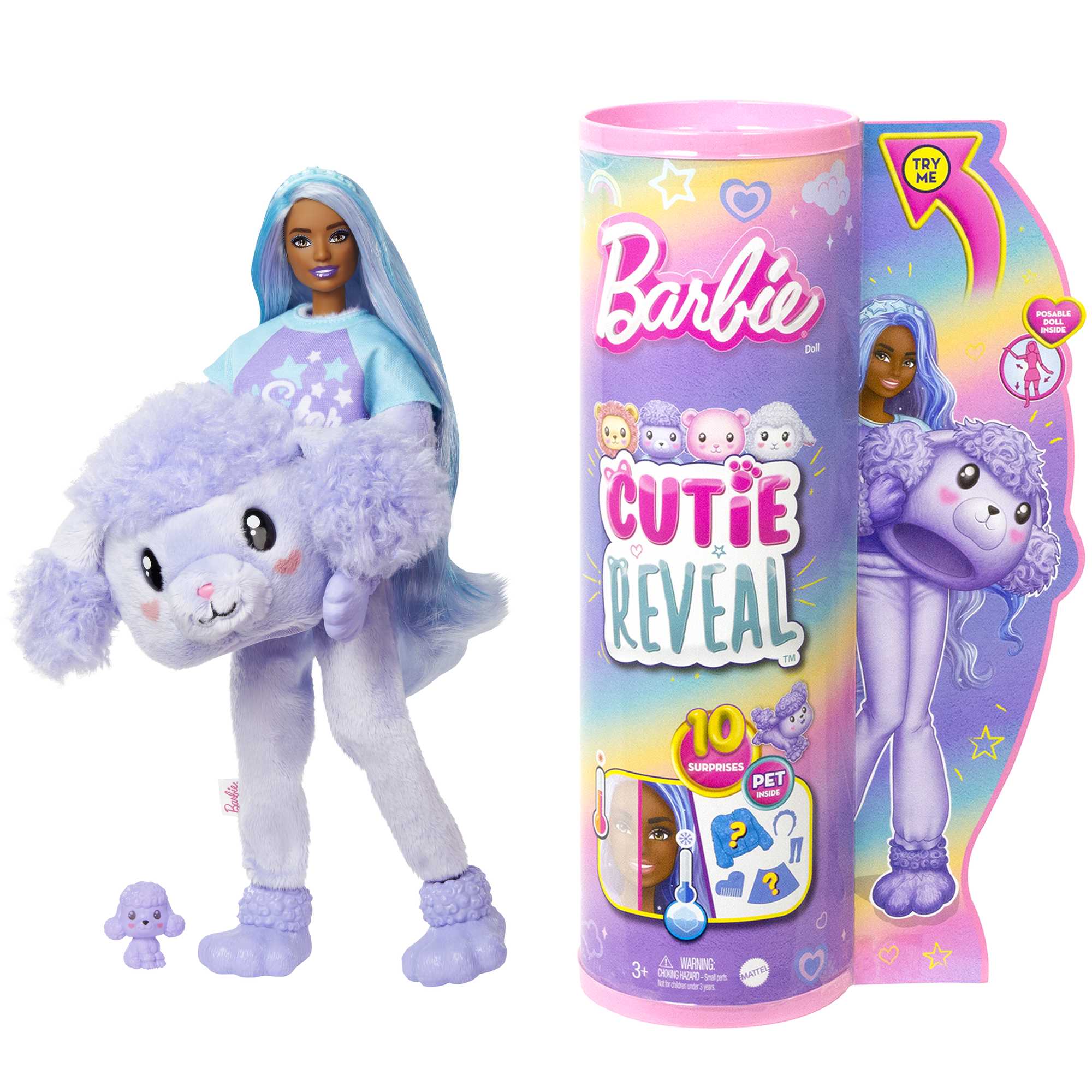 Barbie Cutie Reveal Muñeca Surtida cada una con su disfraz 6