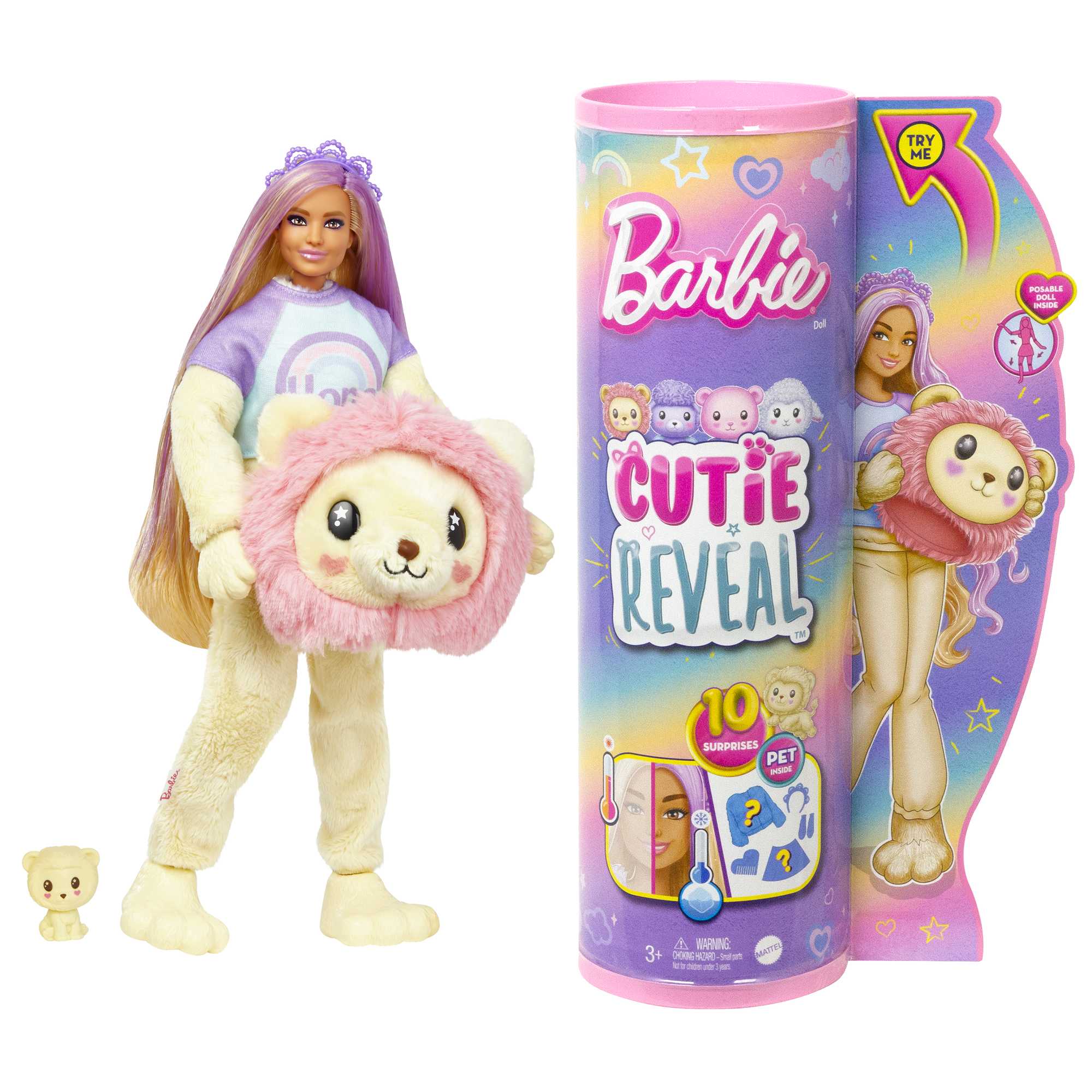 Barbie Cutie Reveal Muñeca Surtida cada una con su disfraz 7
