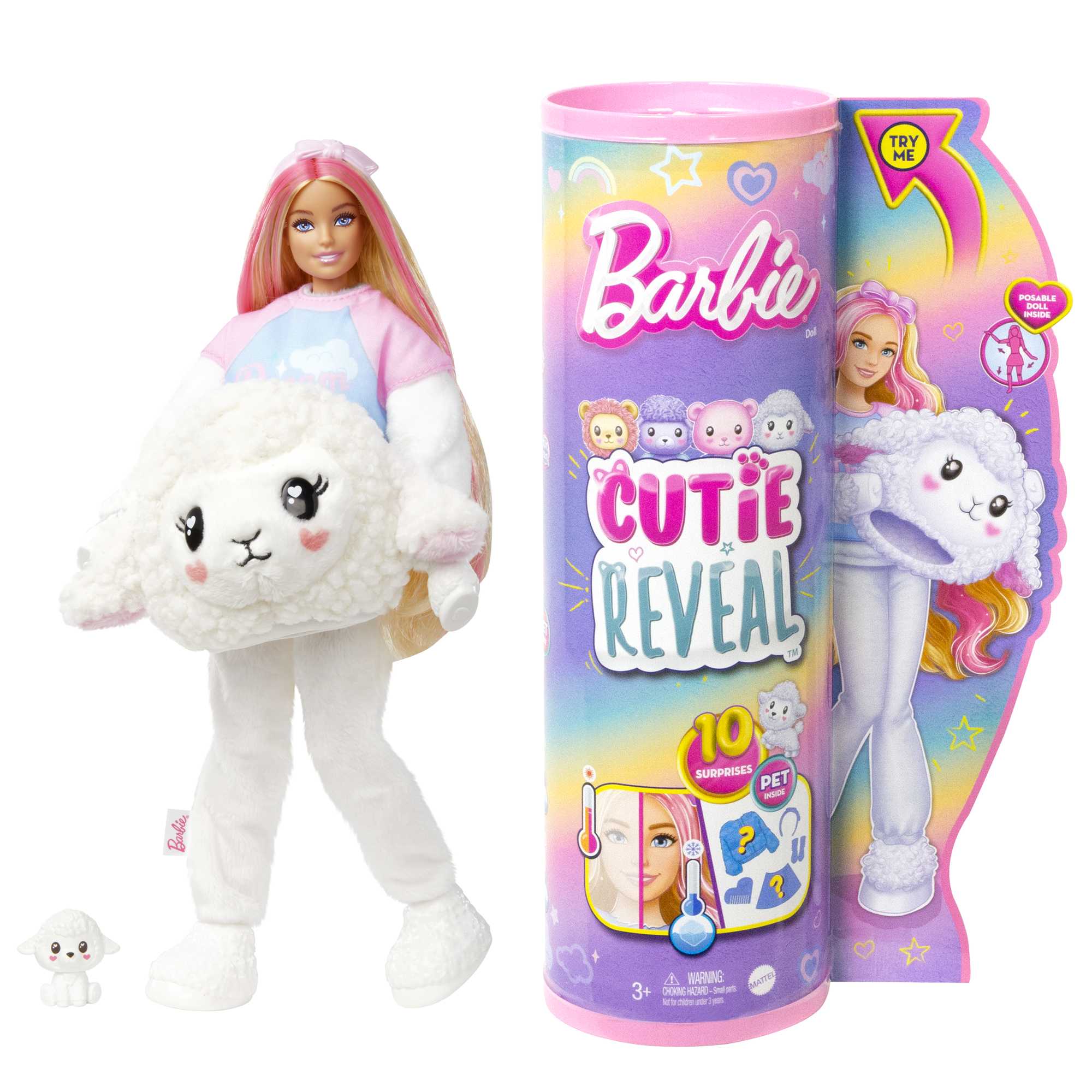 Barbie Cutie Reveal Muñeca Surtida cada una con su disfraz 8