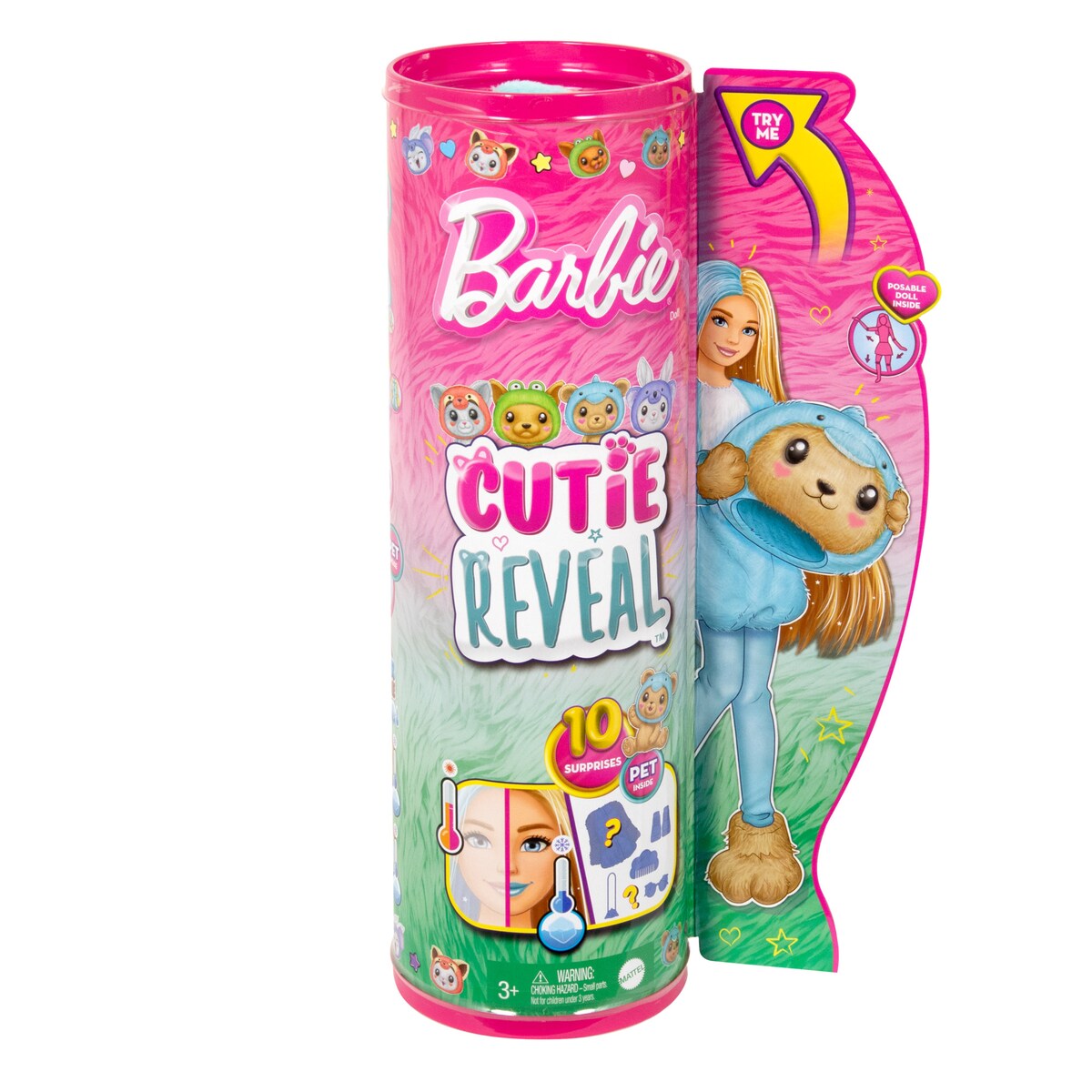 Barbie Cutie Reveal Serie Disfraces Osito delfín 6