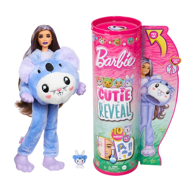Barbie Cutie Reveal Serie Disfraces Conejo koala