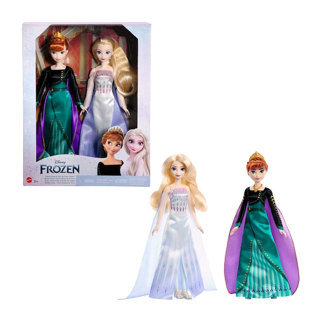 Reinas Elsa y Anna Disney Frozen Mattel