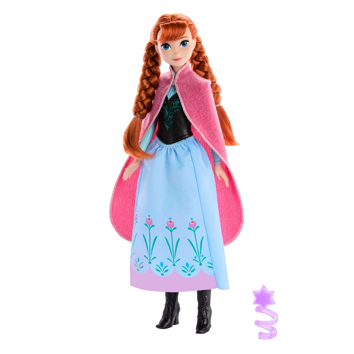 Muñeca Anna falda mágica Frozen Mattel 1
