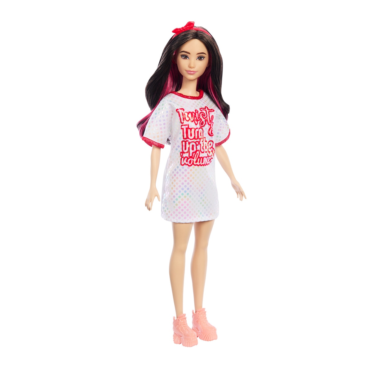 Imagen 0 de Barbie Fashionista Red Mesh Dress