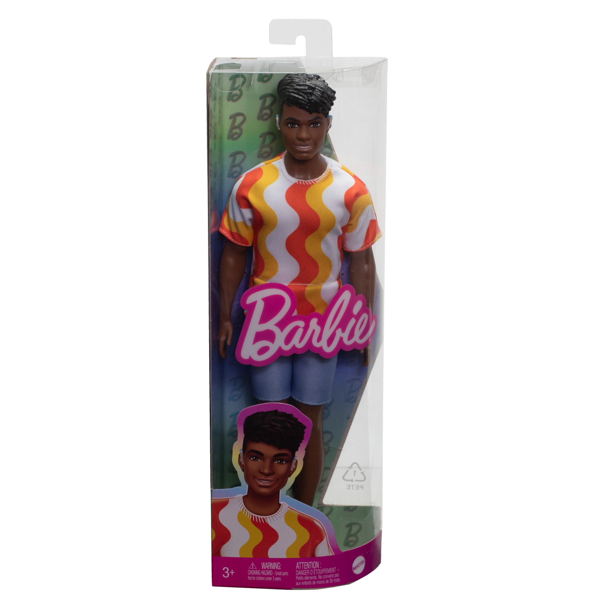 Ken Fashionista camiseta roja y naranja Barbie 6