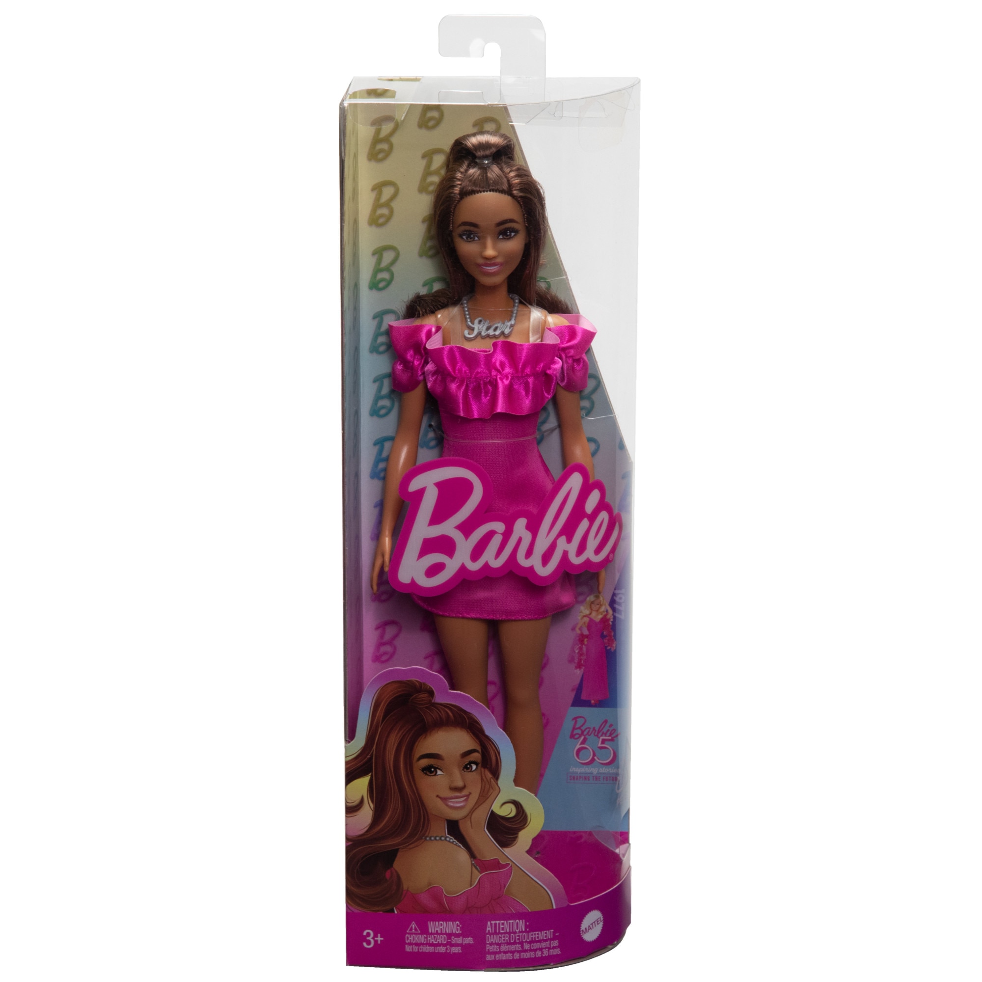 Barbie Fashionista Pink Ruffle 6