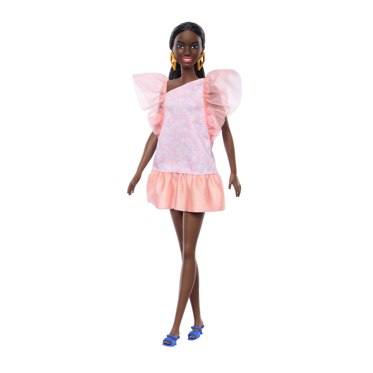 Imagen 0 de Barbie Fashionista  Peach Puffy