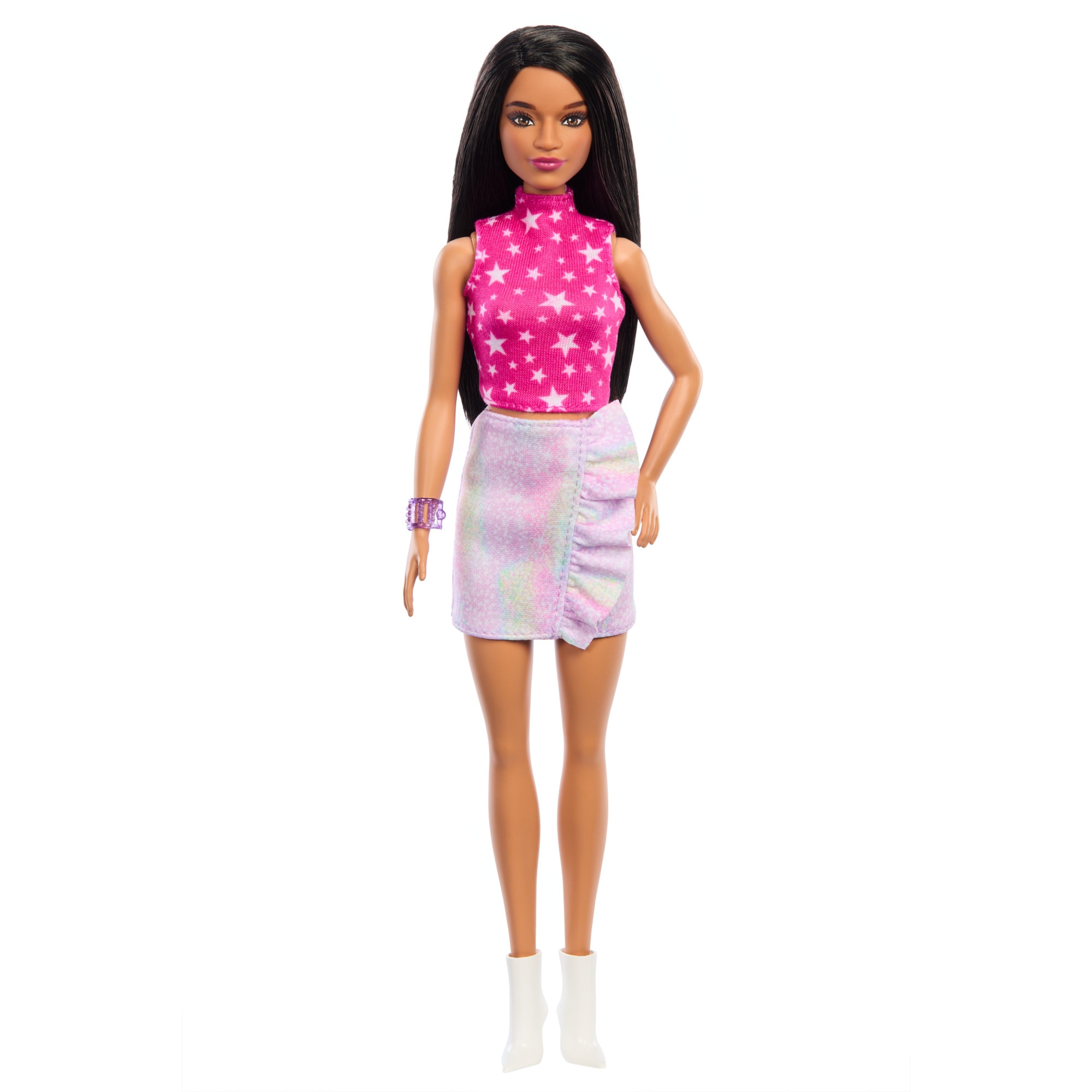Barbie Fashionista Rock Pink and Metallic 4