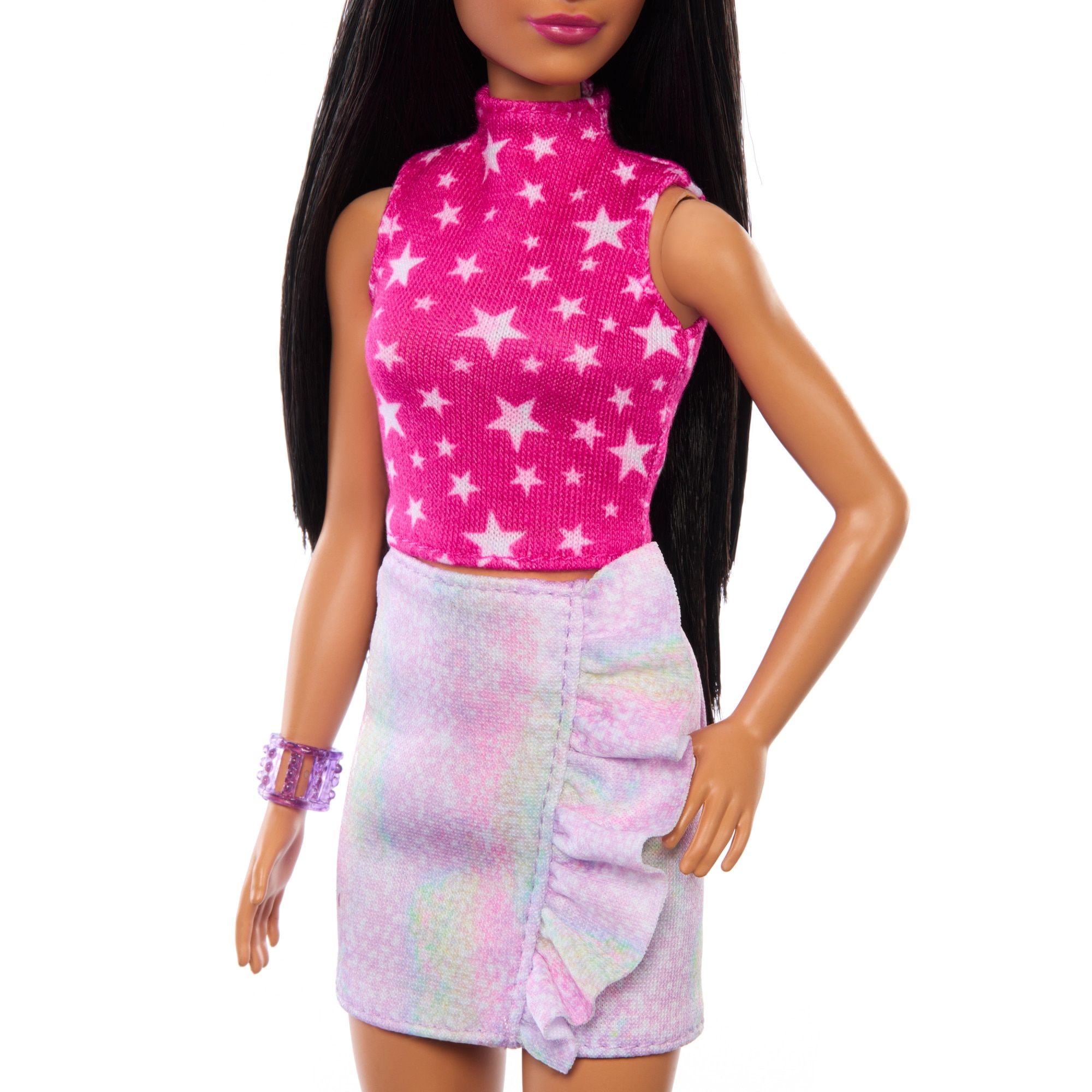 Barbie Fashionista Rock Pink and Metallic 5