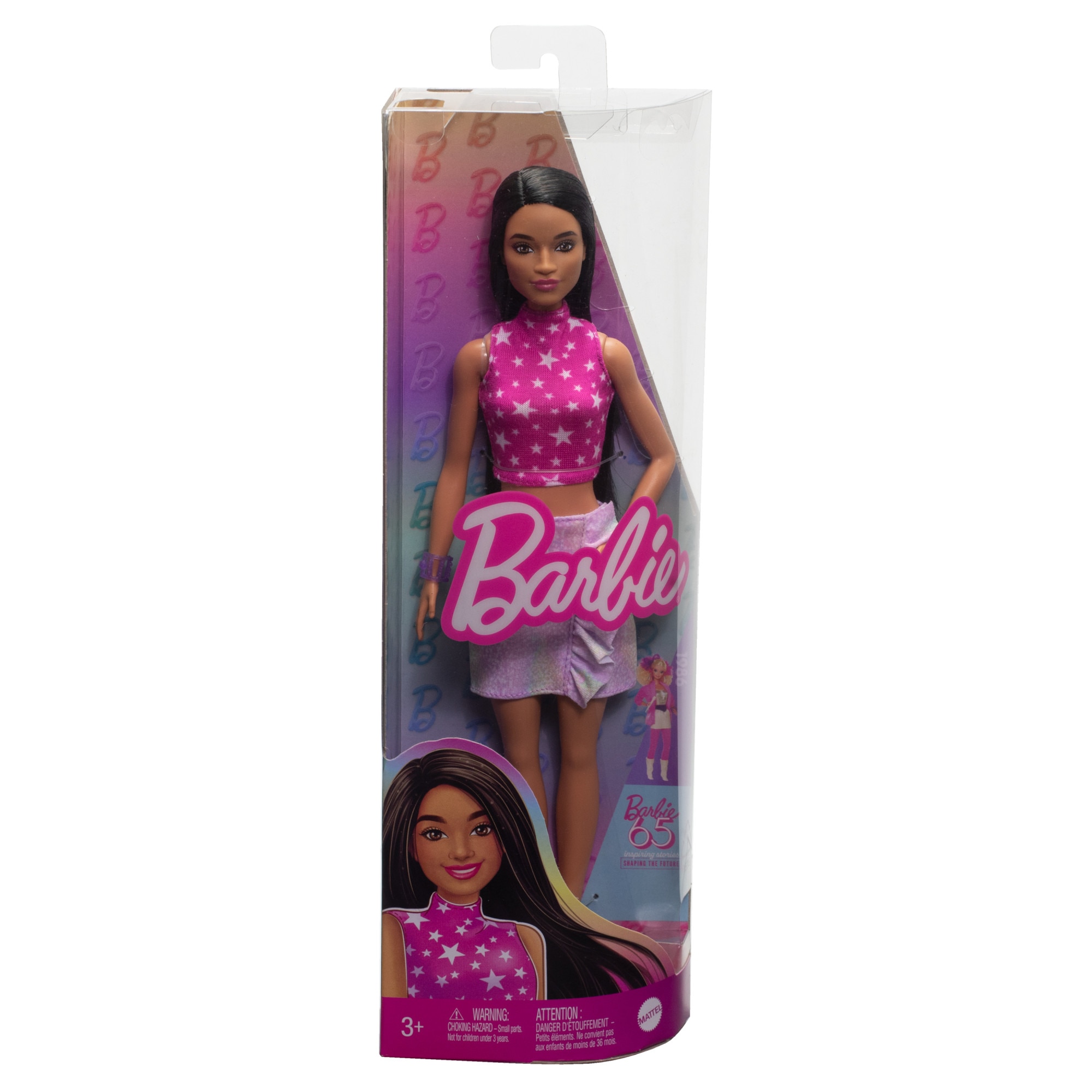 Barbie Fashionista Rock Pink and Metallic 6