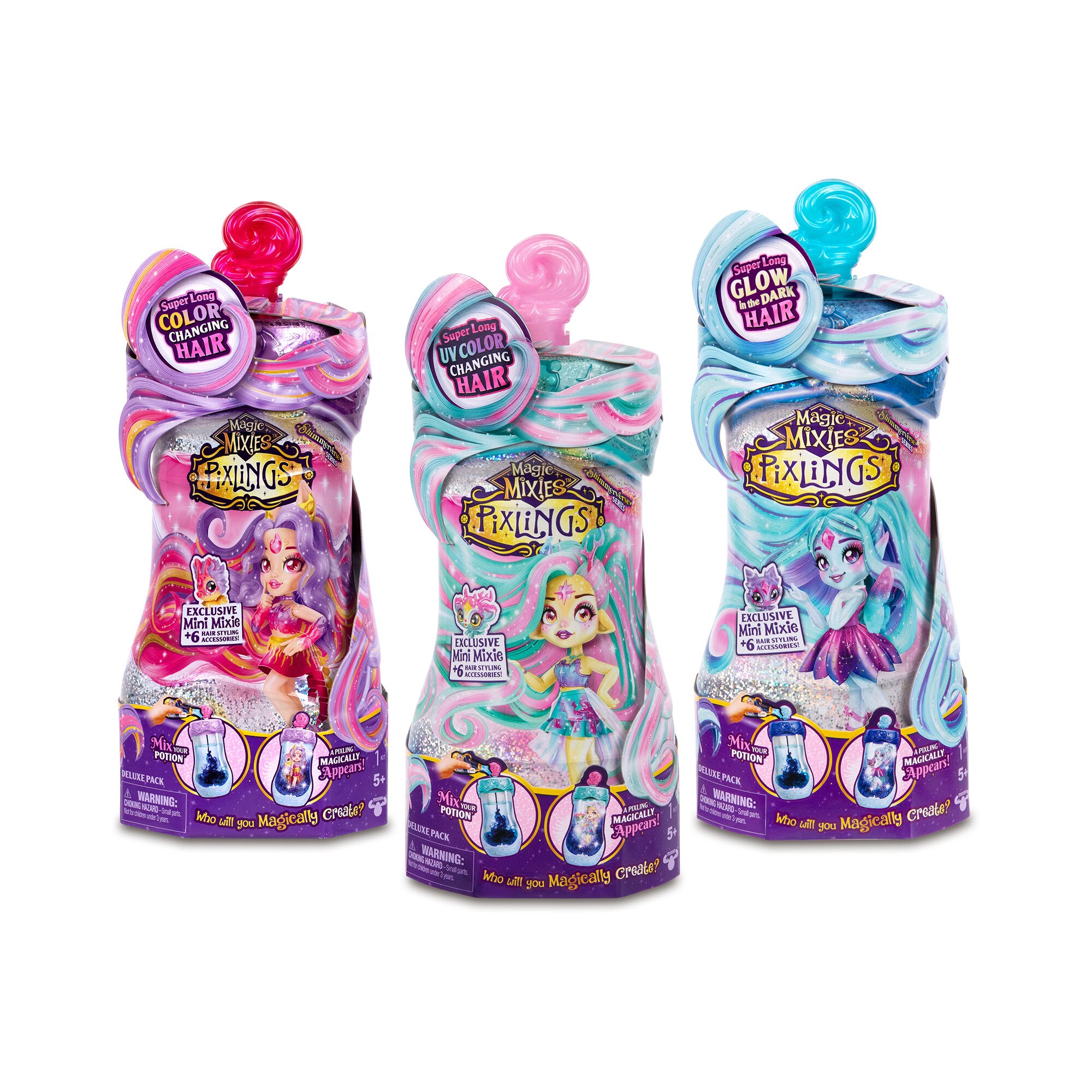 Muñeca Pixlings Galaxy Long Hair Famosa 3