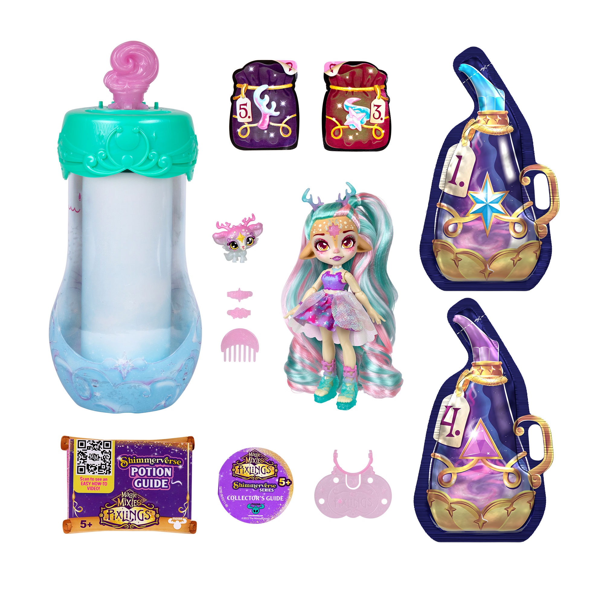 Muñeca Pixlings Galaxy Long Hair Famosa 4