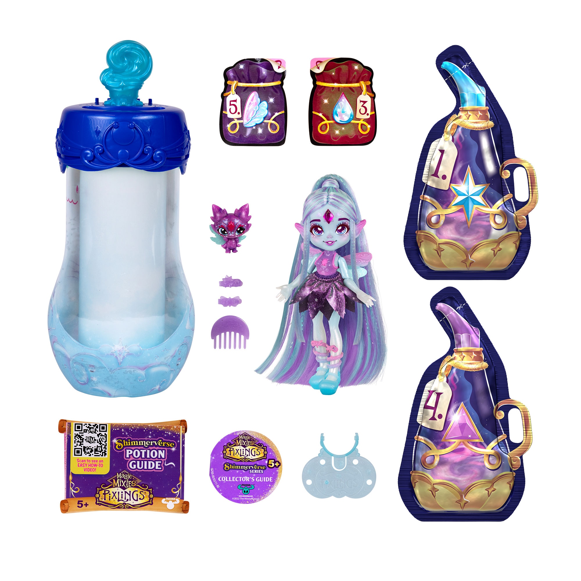 Muñeca Pixlings Galaxy Long Hair Famosa 5
