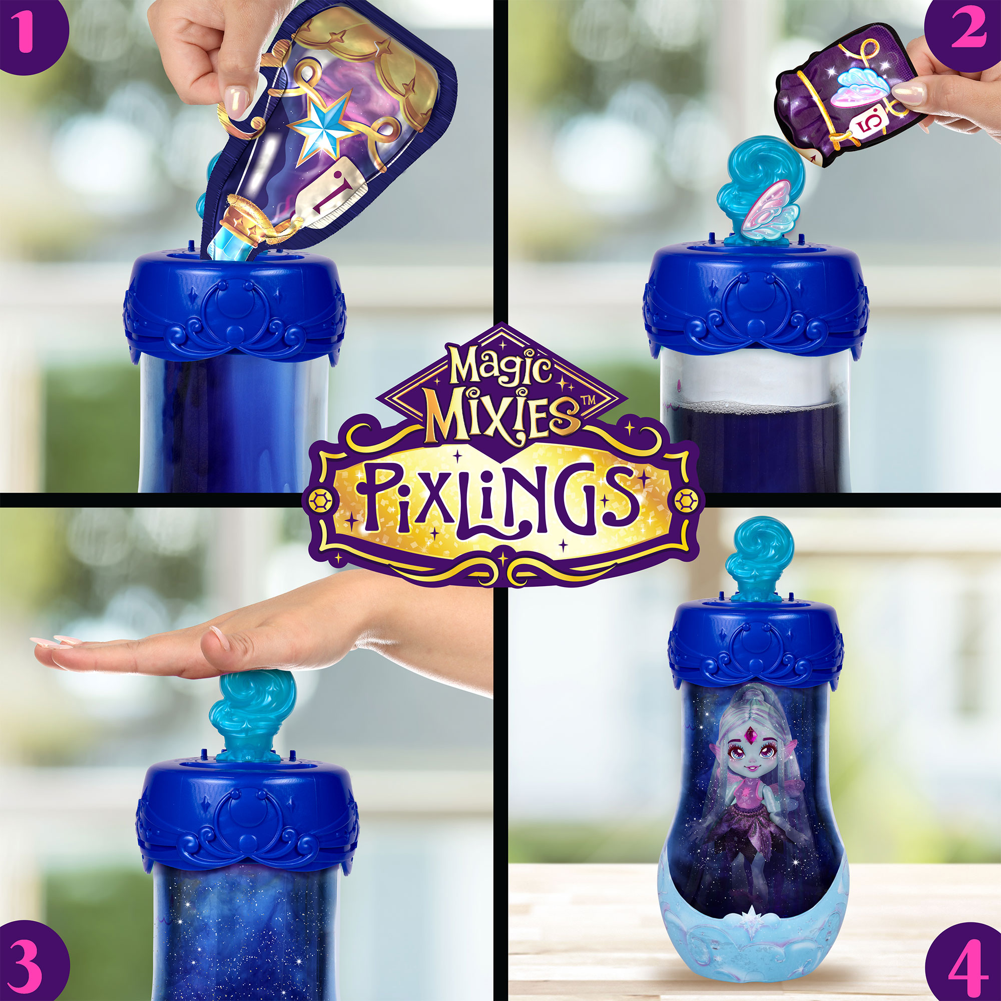 Muñeca Pixlings Galaxy Long Hair Famosa 8