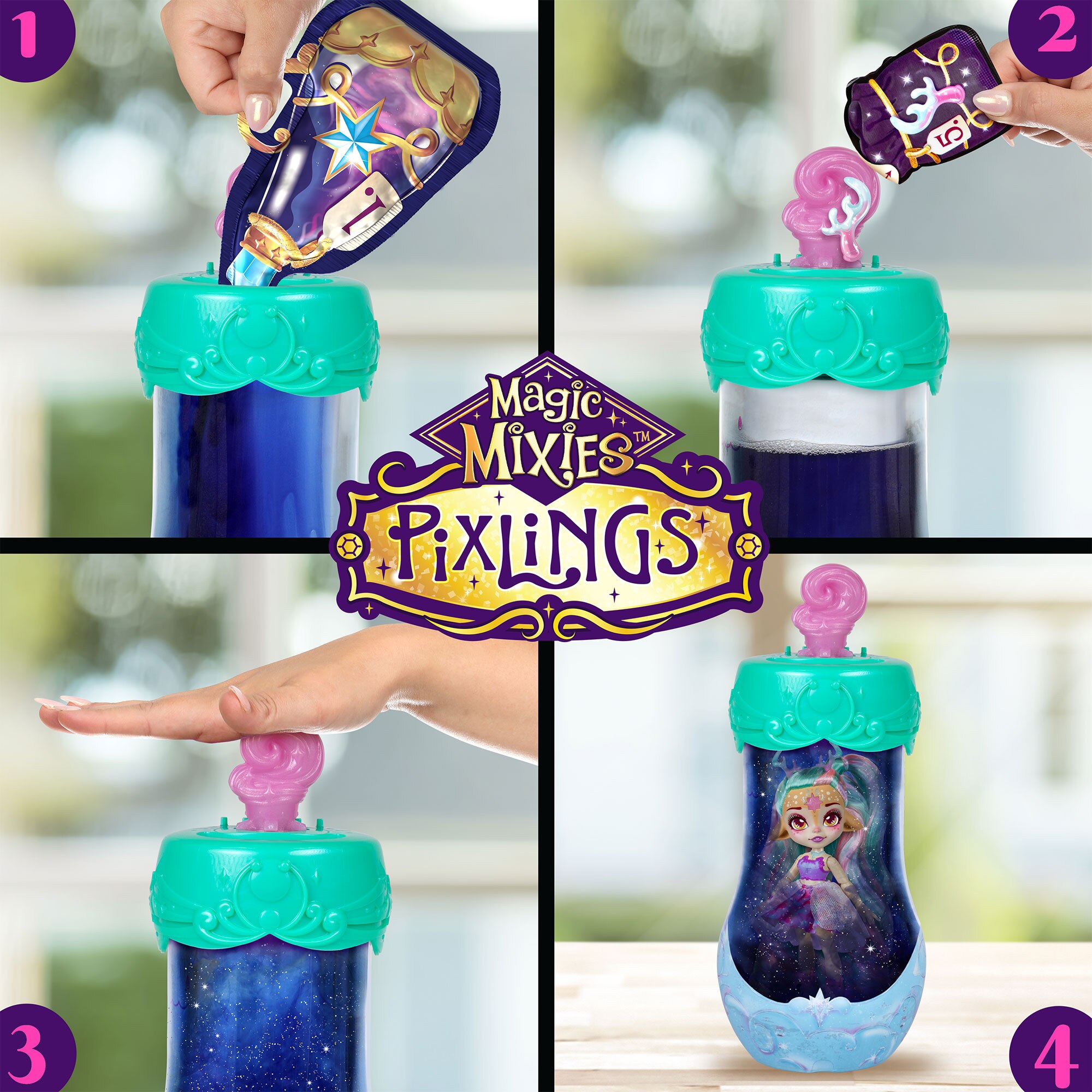 Muñeca Pixlings Galaxy Long Hair Famosa 9