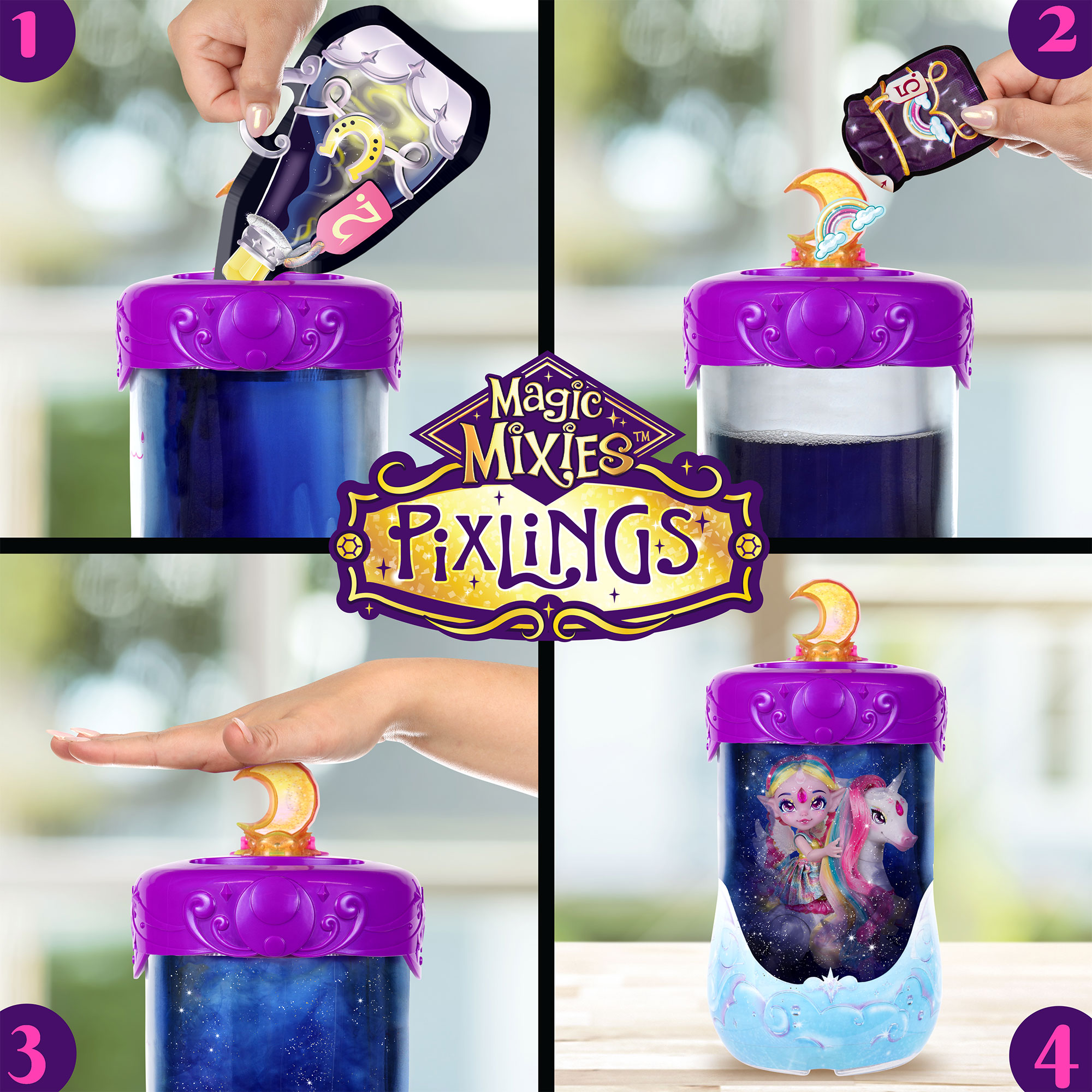Muñeca Pixlings Galaxy Long Hair Famosa 10